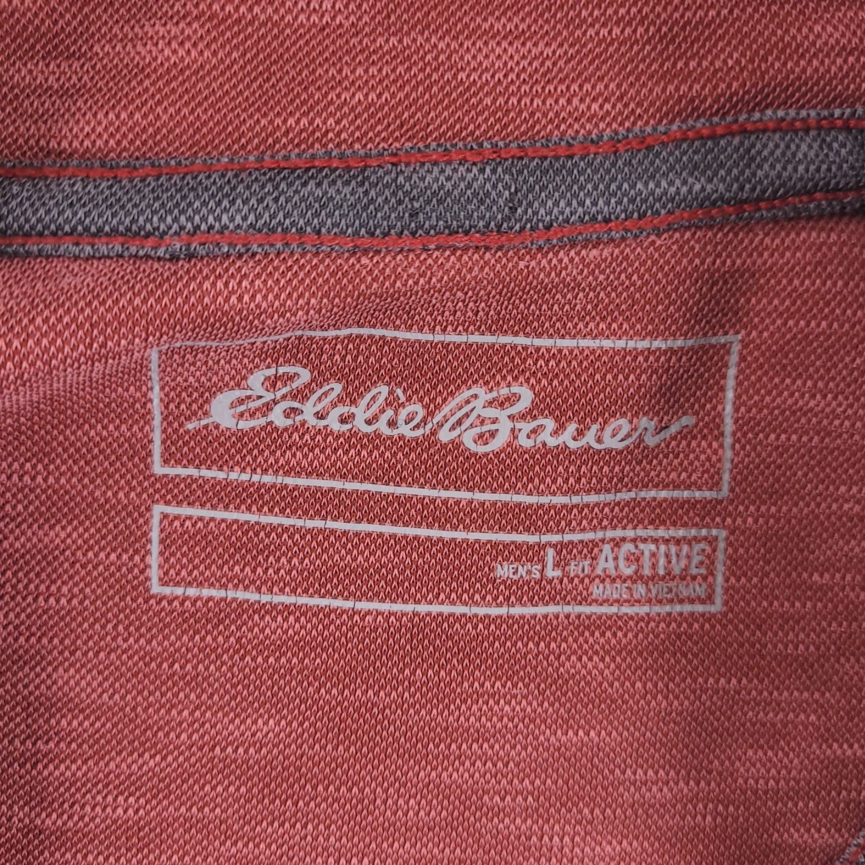 Eddie Bauer Eddie Bauer Polo Mens Large Slim Fit Red Knit Short Sleeve Shirt Size US L / EU 52-54 / 3 - 4 Thumbnail