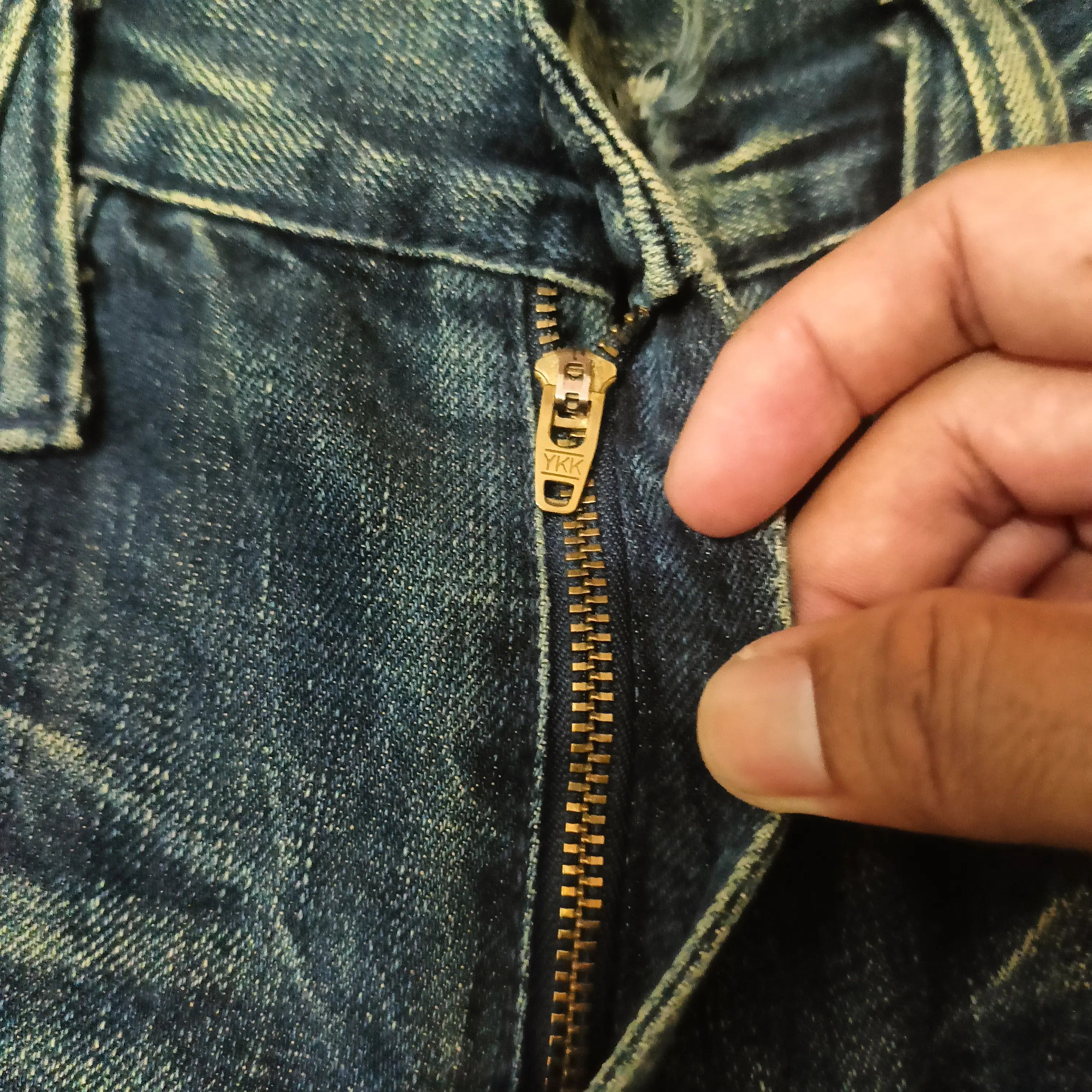 If Six Was Nine 90s Buckaroo jeans flared distressed jeans bootcut Size US 32 / EU 48 - 6 Thumbnail