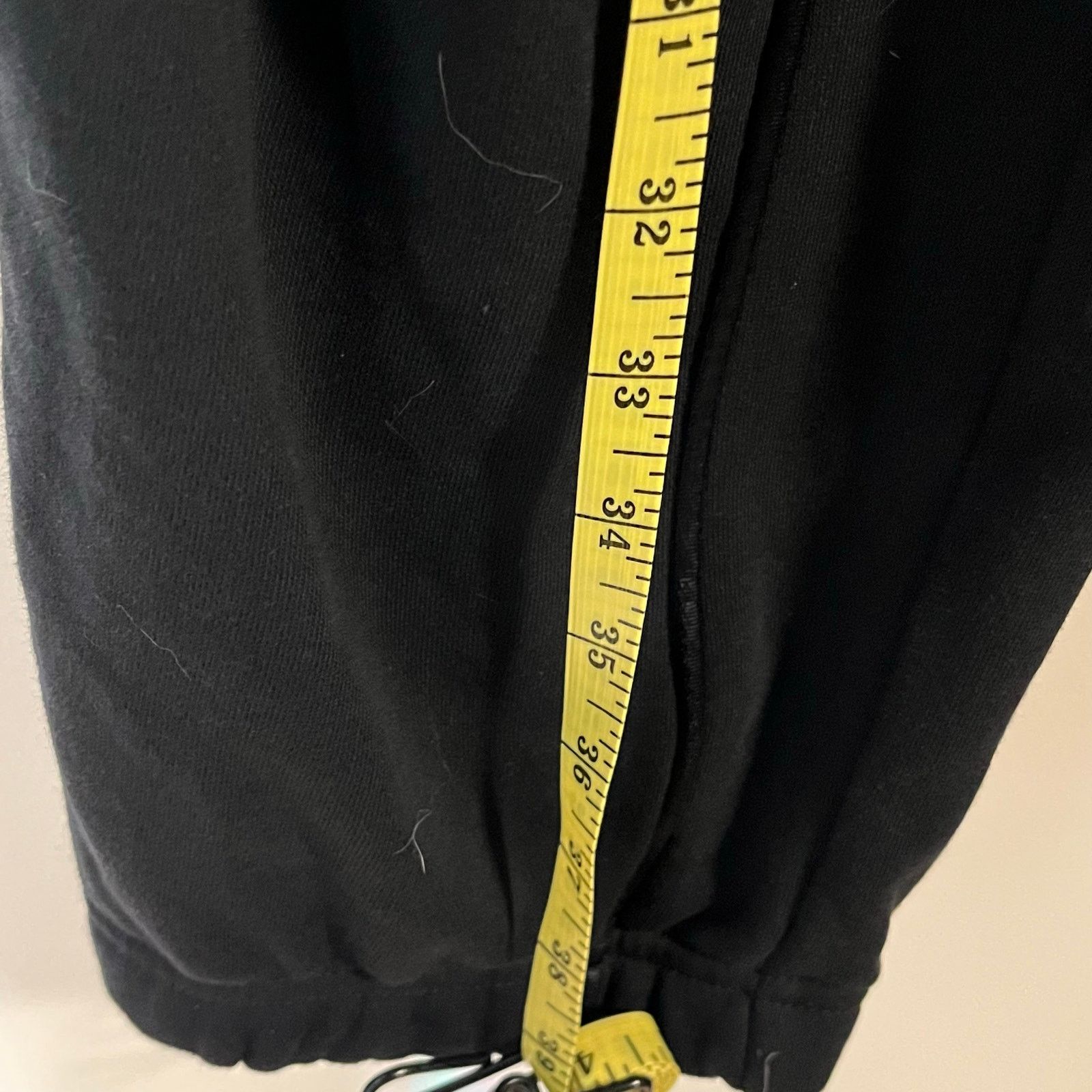 Nike •NWT• NIKE AIR SPORTSWEAR WOMENS BLACK SWEATPANTS • XL Size 39" - 7 Thumbnail