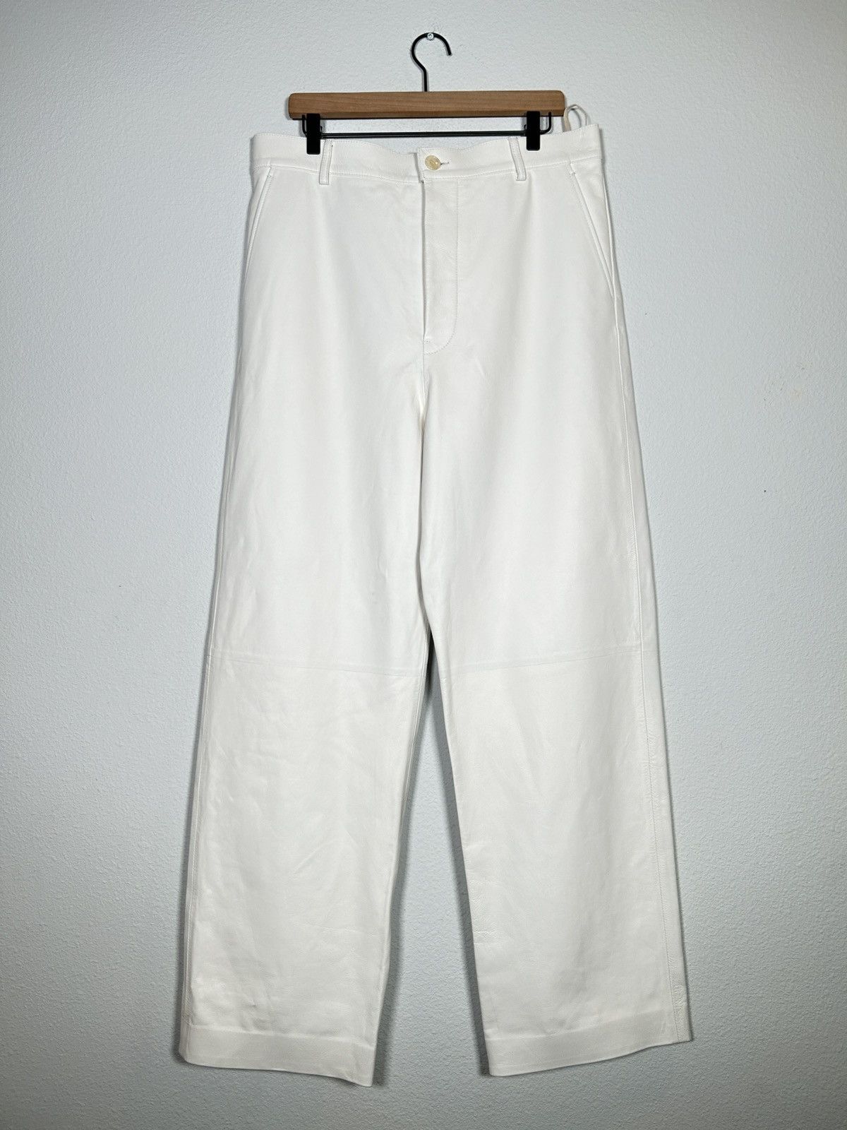 Marni SS25 MSRP: $2.7k Leather Oversized Pants Size US 36 / EU 52 - 1 Thumbnail
