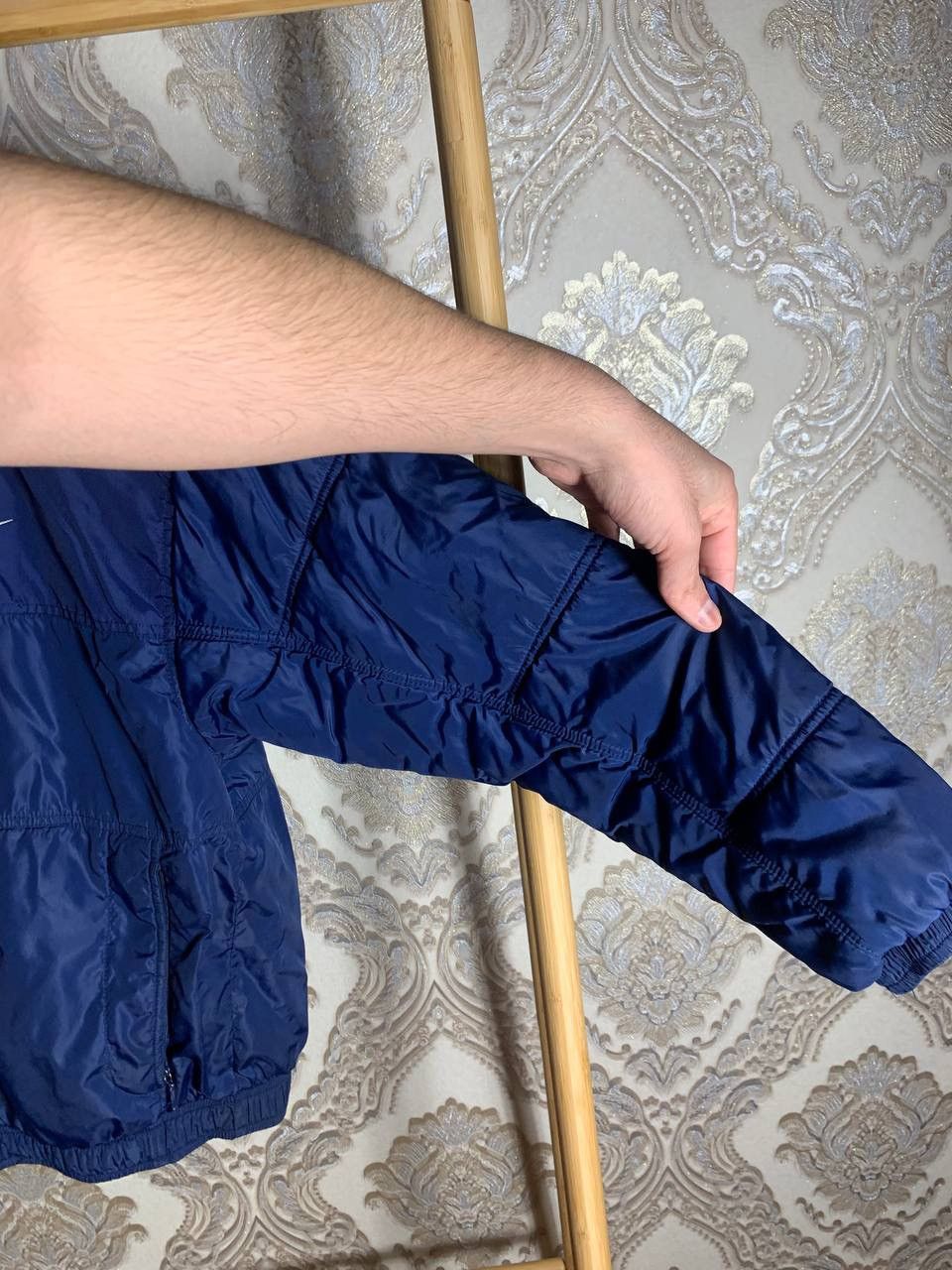 Nike × Vintage VERY RARE NIKE DOWN LIGHT JACKET BIG LOGO SWOOSH Y2K 90s SK8 Size US S / EU 44-46 / 1 - 9 Thumbnail