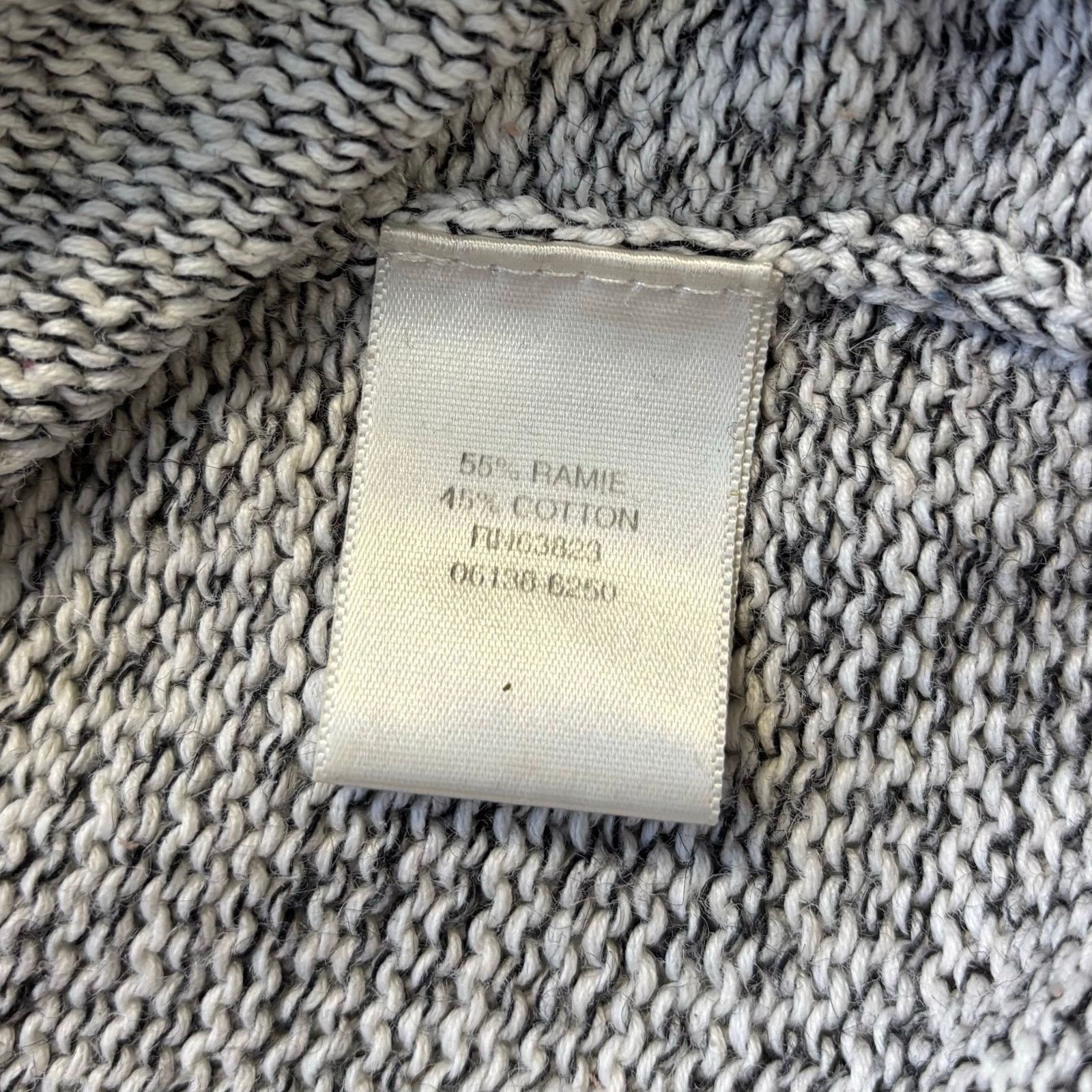 Other Christopher & Banks Gray Marled Henley Sweater XL Size XL / US 12-14 / IT 48-50 - 4 Thumbnail