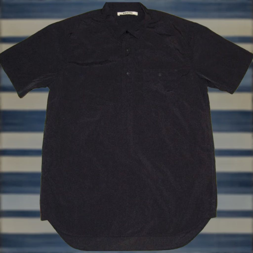 destin KESTIN Blue Short Sleeve Popover Shirt Small Mens XS? Size US S / EU 44-46 / 1 - 1 Thumbnail