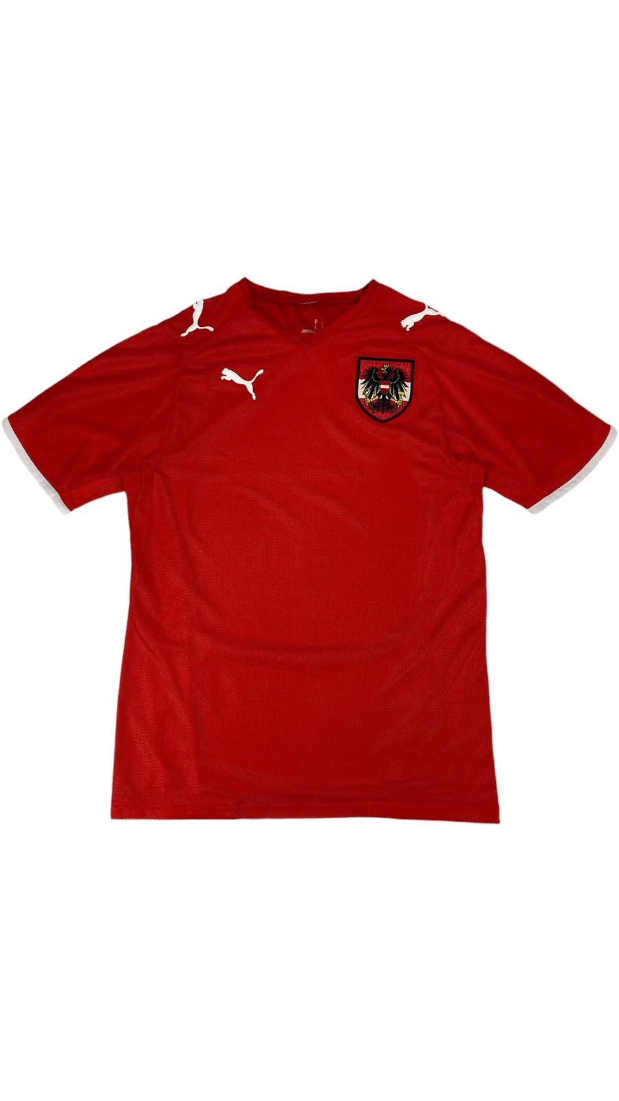 2008 Puma Team Austria Home Jersey Mesh T-shirt