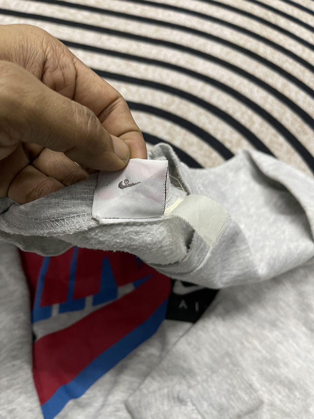 Nike 80s NIKE AIR CREWNECK BIG LOGO Size US M / EU 48-50 / 2 - 9 Thumbnail