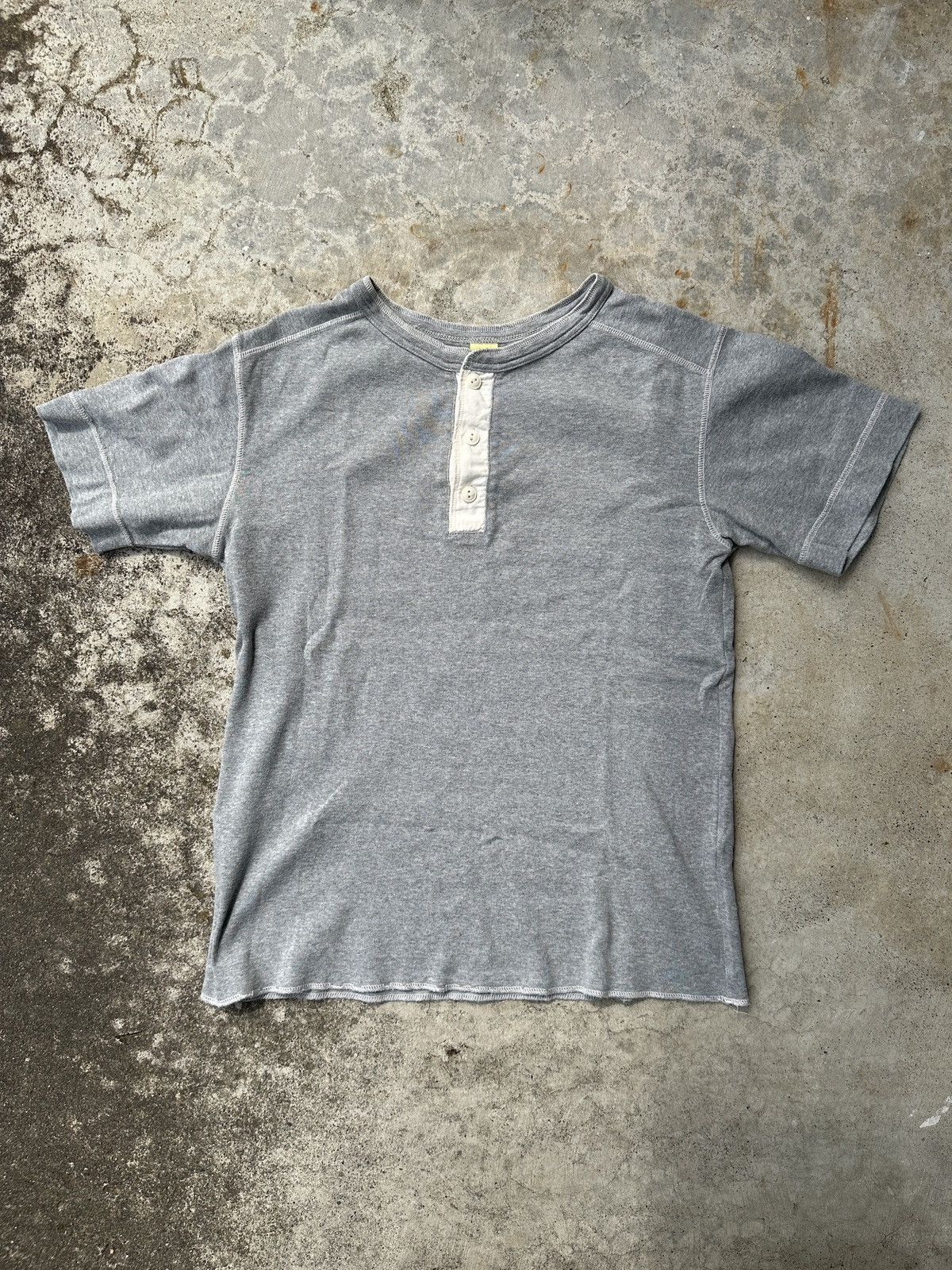 Pherrow's Pherrow repro US Military SLUB YARN HENLEY NECK T-SHIRT Size US M / EU 48-50 / 2 - 1 Thumbnail