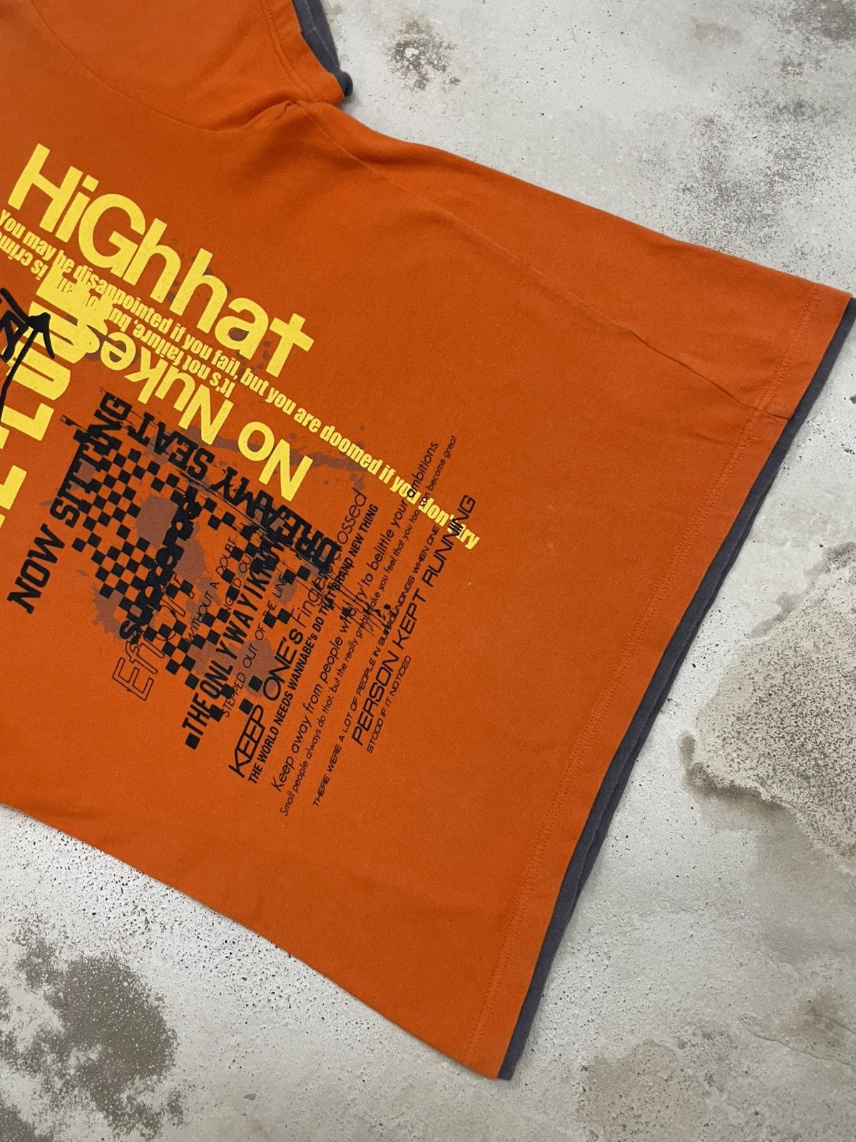 Japanese Brand Vogon Art Graffiti Painting Tartan Plain Collar V Layered Size US M / EU 48-50 / 2 - 5 Thumbnail