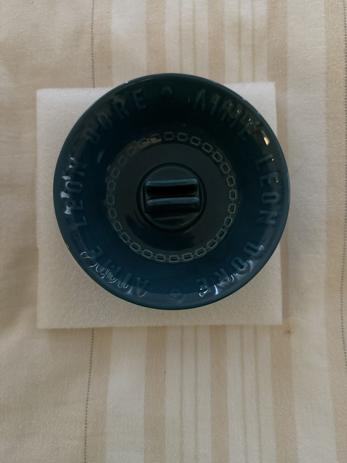 Aime Leon Dore Aime Leon Dore ALD Blue Round Kafeneío Ceramic Ashtray Size ONE SIZE - 4 Thumbnail