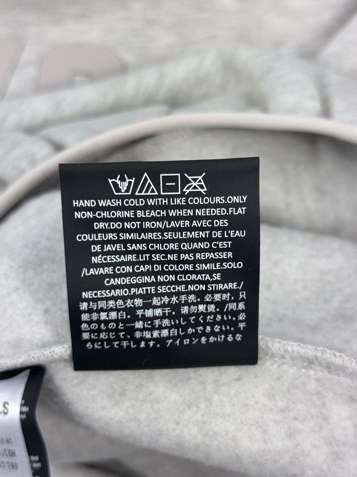 Essentials × NBA LOGO PRINT OVERSIZED HOODIE Size US L / EU 52-54 / 3 - 10 Thumbnail