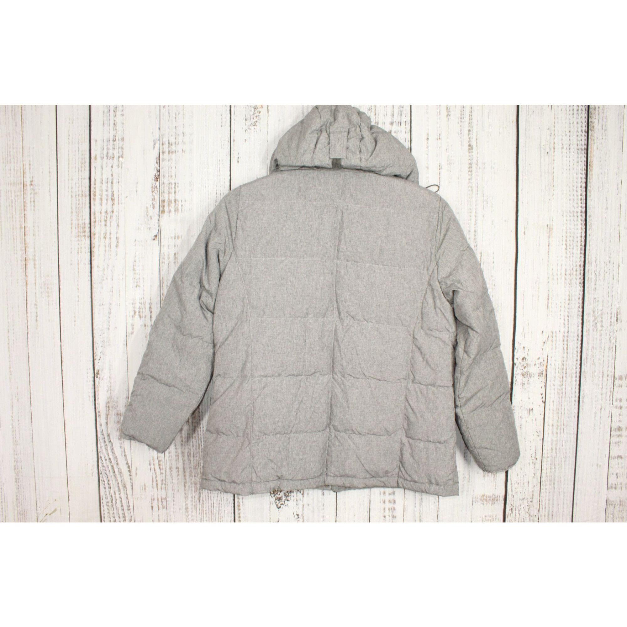 L.L. Bean LL Bean Women's Ultrawarm Down Hooded Jacket Heather Gray L Size L / US 10 / IT 46 - 3 Thumbnail
