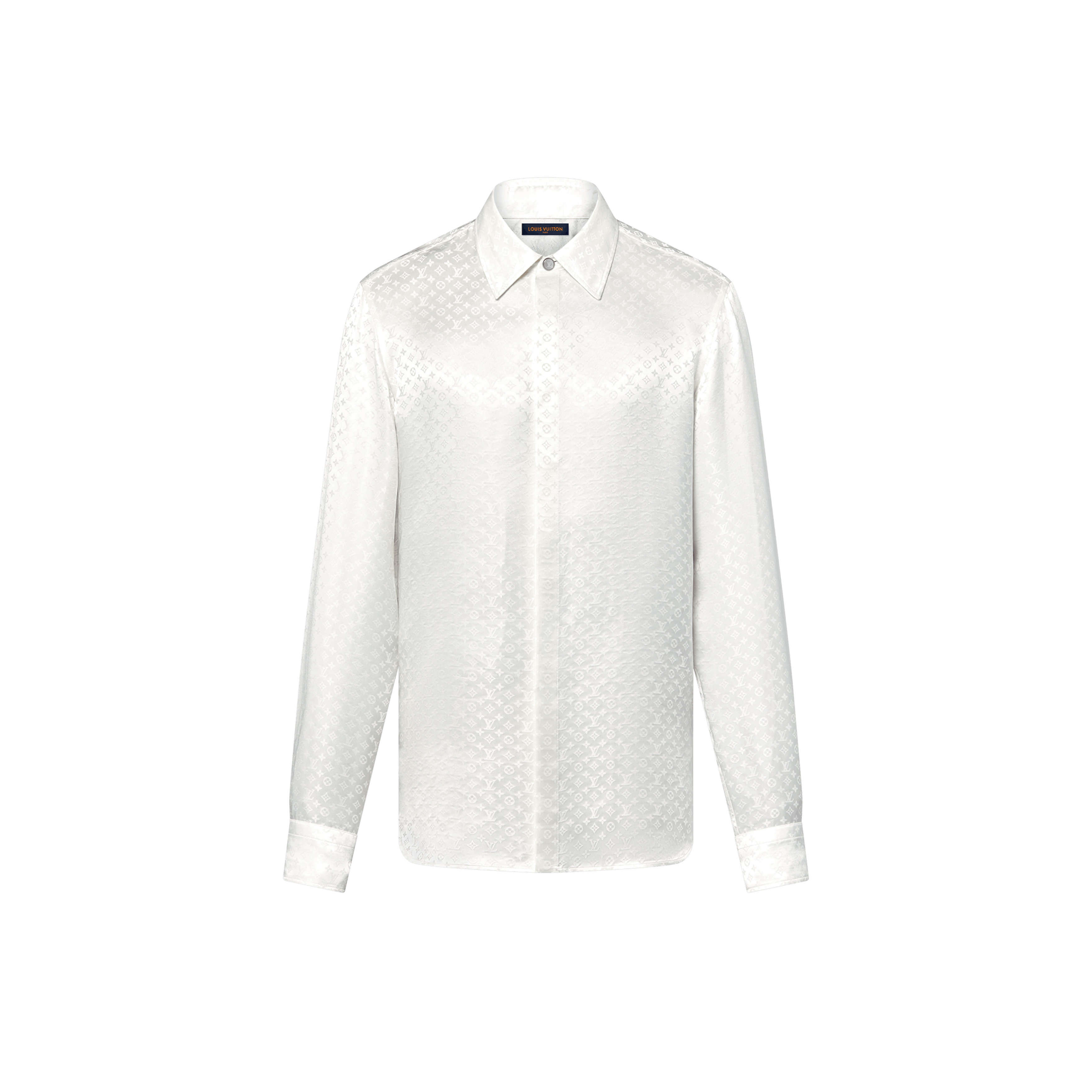 Louis Vuitton Mini Monogram Silk Evening Shirt Size US L / EU 52-54 / 3 - 1 Thumbnail