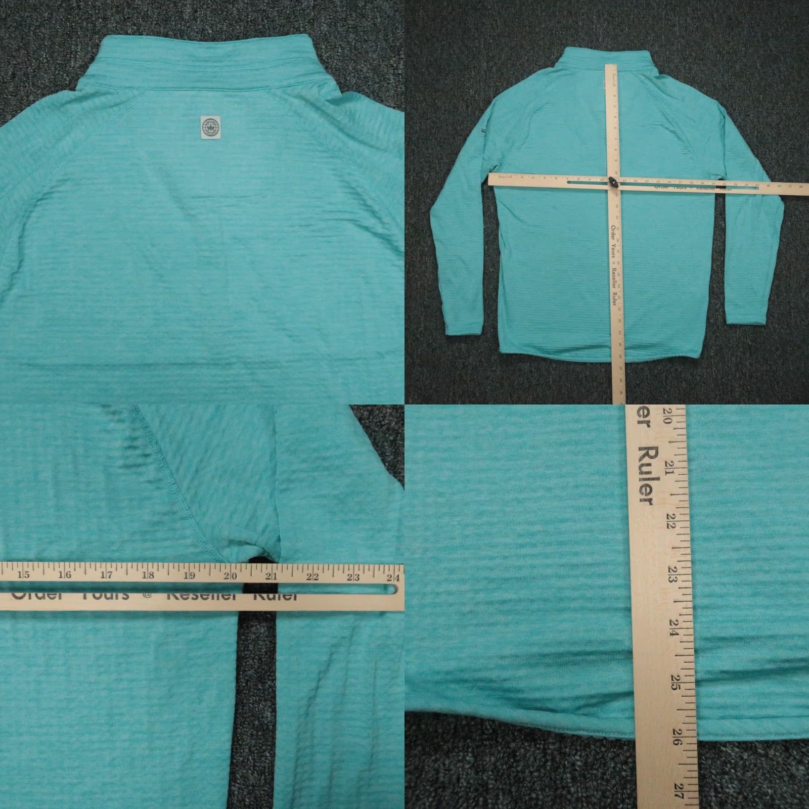 Peter Millar Peter Millar Pullover Mens Small Blue Maven Performance Quarter Zip Mira Vista Size US S / EU 44-46 / 1 - 8 Thumbnail