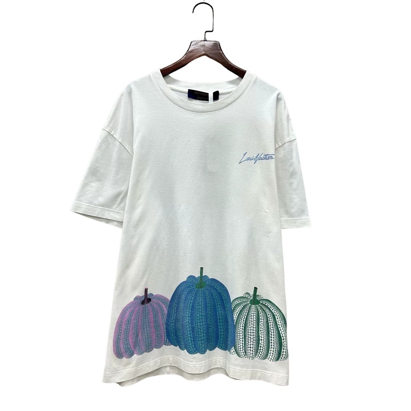 Louis Vuitton Louis Vuitton x Yayoi Kusama Pumpkin Print T-Shirt Size M Size US M / EU 48-50 / 2 - 1 Thumbnail