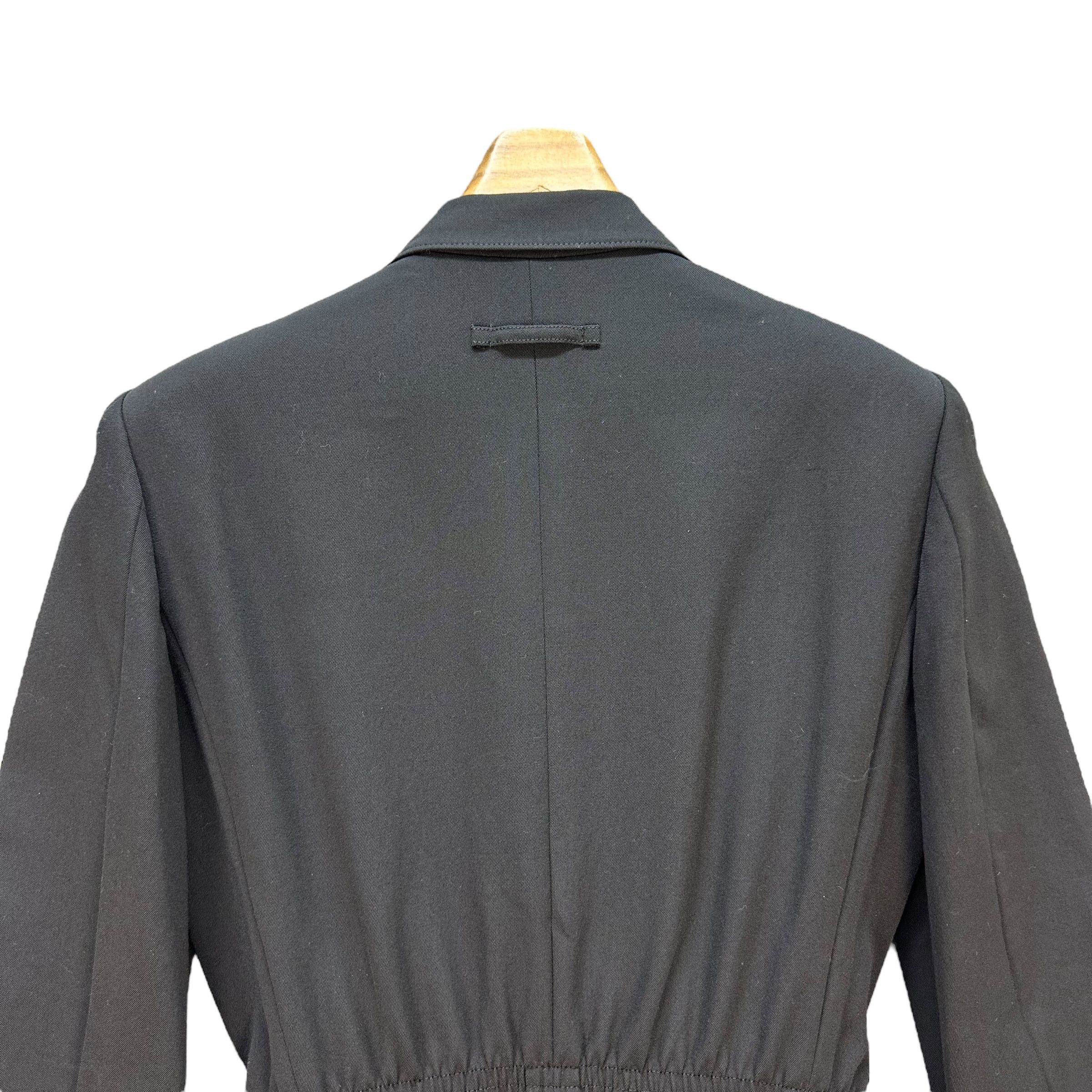 Jean Paul Gaultier 90's JPG CLASSIQUE Wool Blend Belted Coat Jacket #A72-1750 Size S / US 4 / IT 40 - 15 Thumbnail