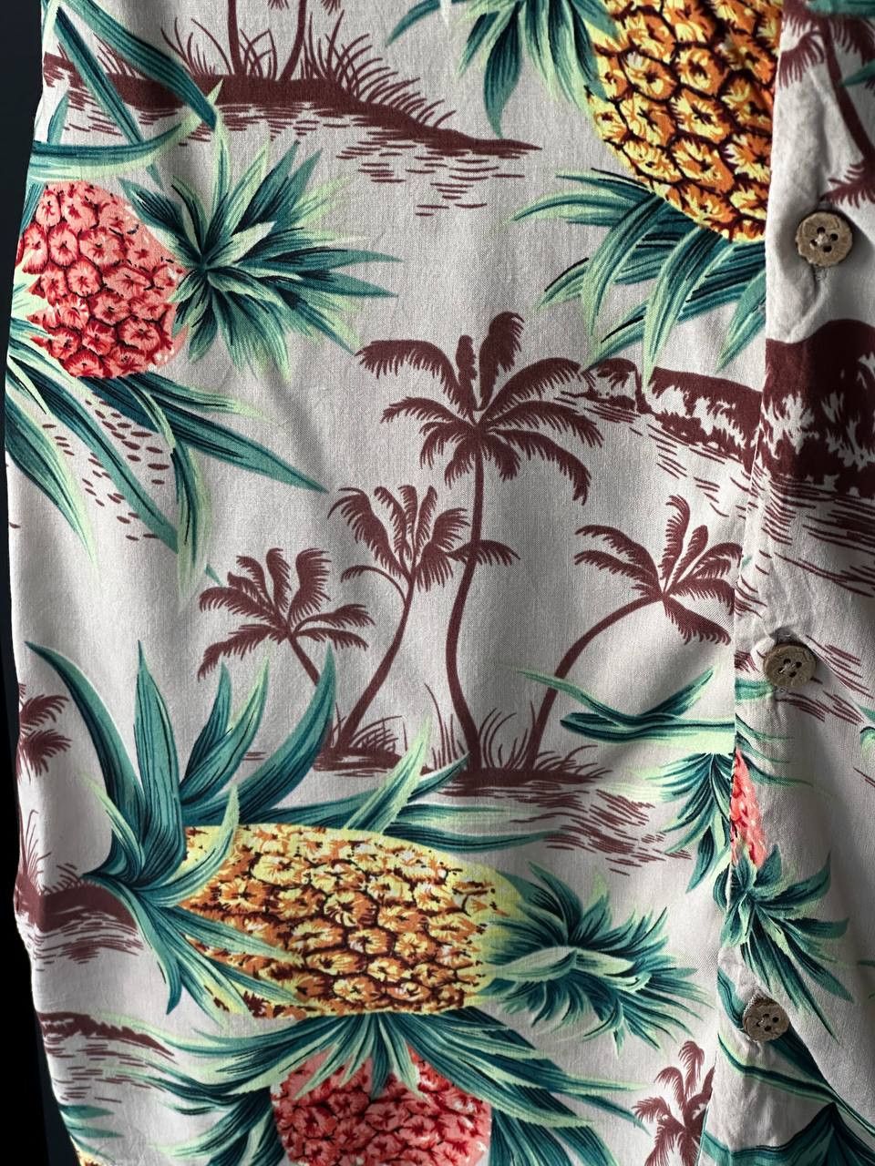 Allsaints Allsaints Japanese Hawaii Print Viscose Camp Collar Shirt Size US M / EU 48-50 / 2 - 6 Thumbnail