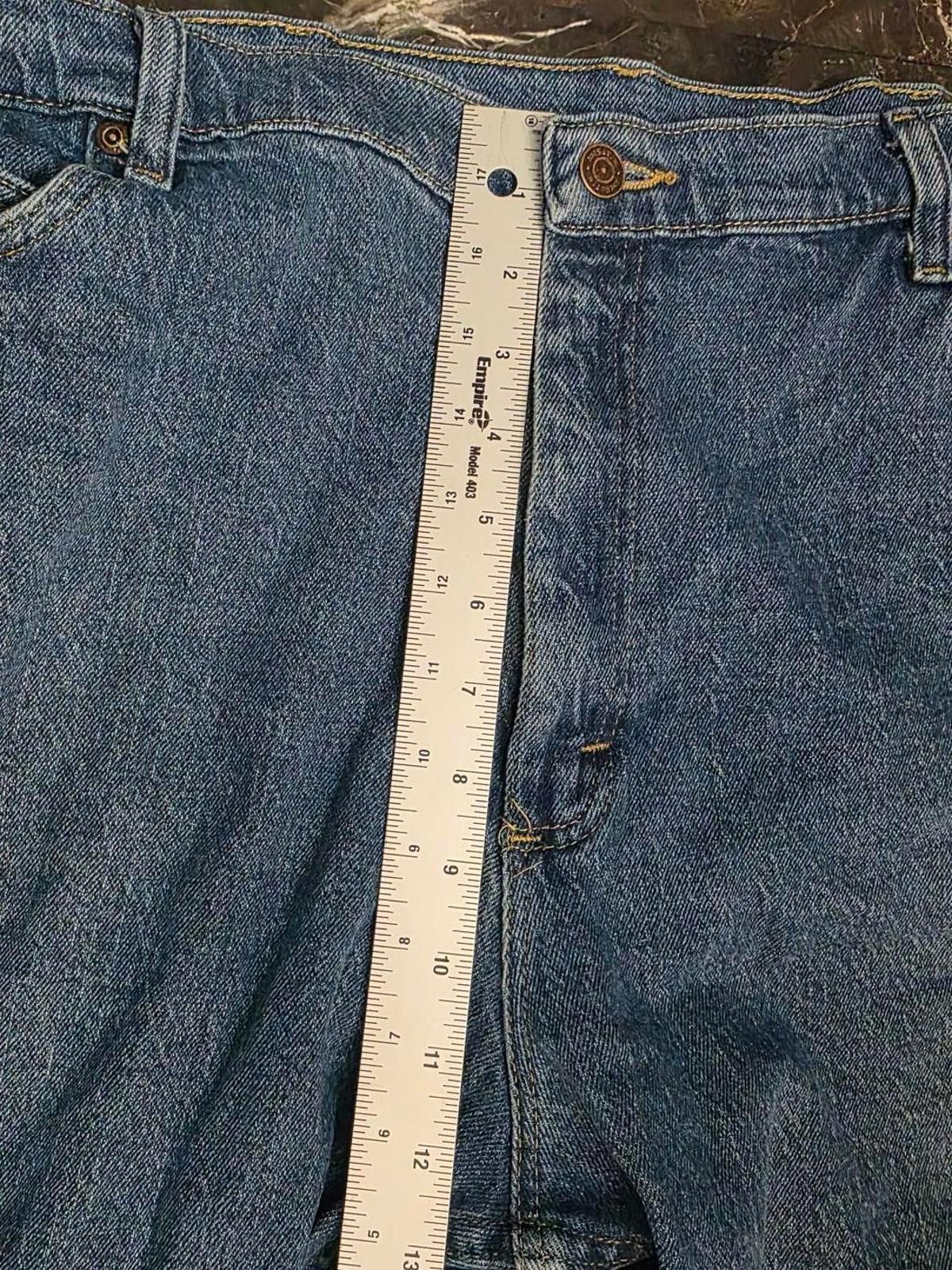 Wrangler Wrangler Jeans Mens 40x30 Blue Denim Straight Leg Workwear Size US 40 / EU 56 - 11 Thumbnail