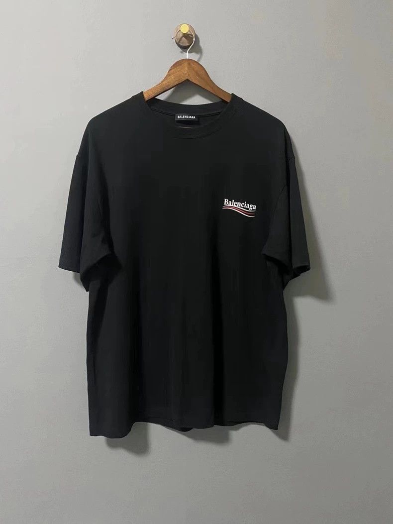 Balenciaga Balenciaga Black Wave Coke Short Sleeve Size US M / EU 48-50 / 2 - 2 Thumbnail