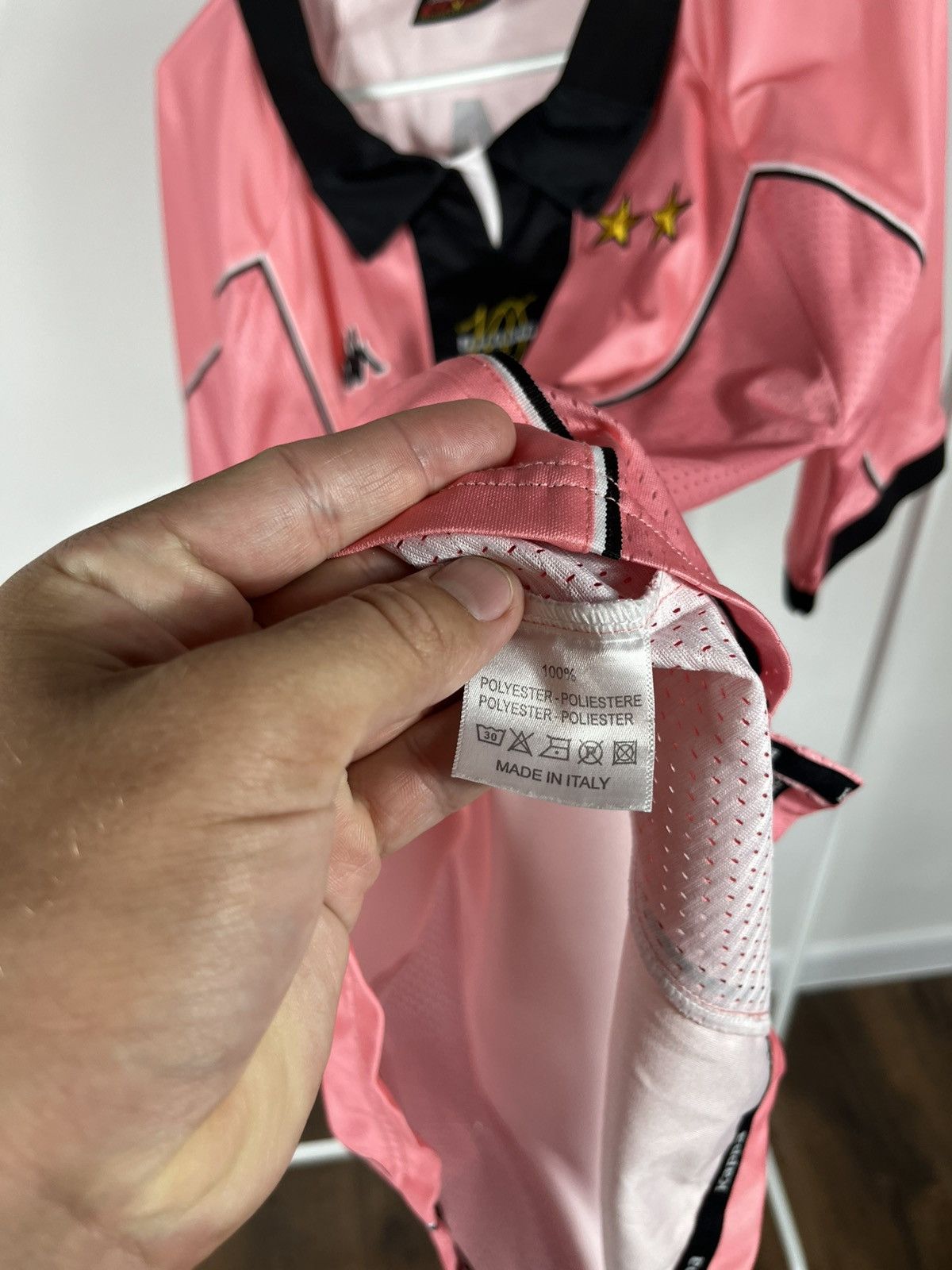 Vintage Juventus Pink Kappa Jersey Zidane 21 Sony MiniDisc S