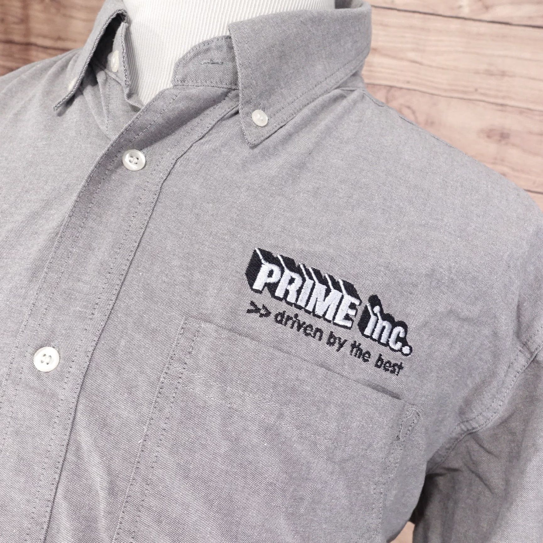Vintage VINTAGE None Shirt Men XL Gray Cotton Button-Down Solid Business Casual Formal Workwear 2020s Mens Size US XL / EU 56 / 4 - 2 Thumbnail
