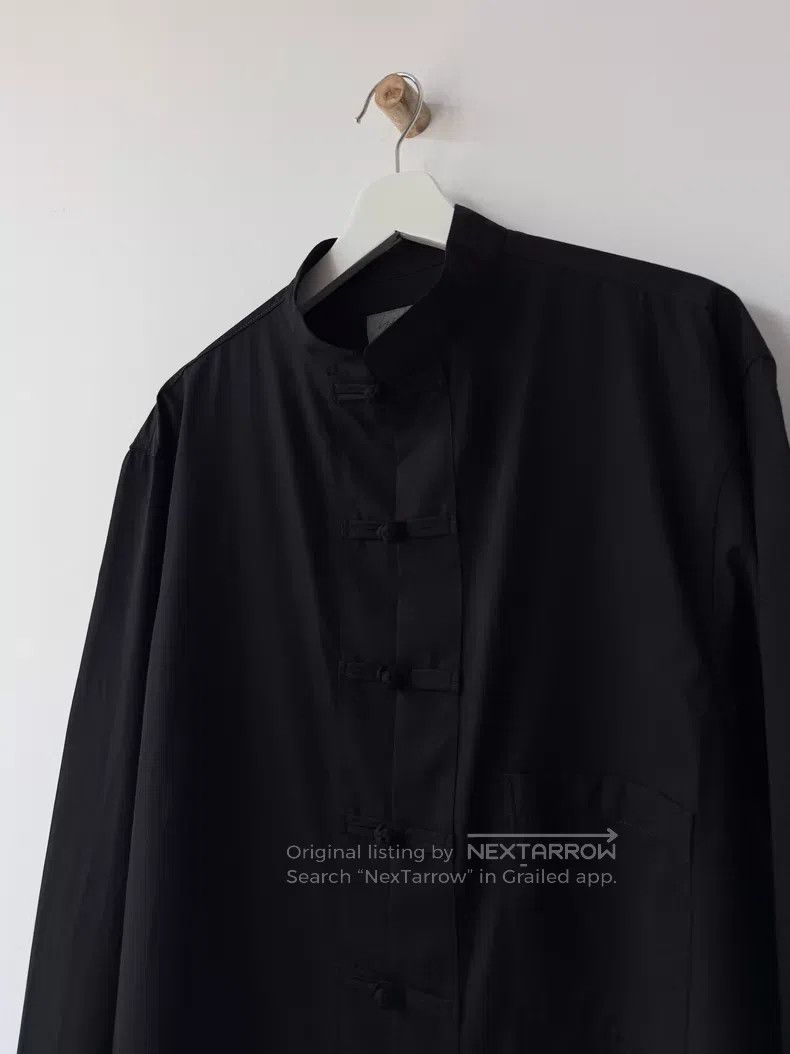 Yohji Yamamoto Yohji Yamamoto 25SS buttoned Chinese knot shirt Size US L / EU 52-54 / 3 - 2 Thumbnail