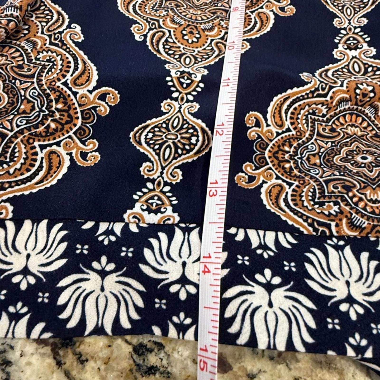 Other Conscious Ornate patchwork shorts unique front pockets SZ 10 Size 32" / US 10 / IT 46 - 6 Thumbnail