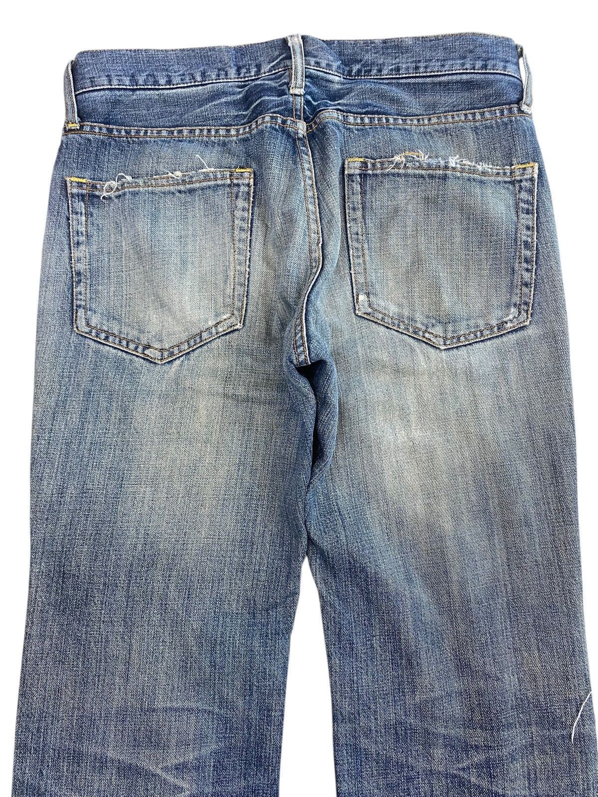 Other Japanese Brand Whiskers Ripped Style Flare Jeans Size US 32 / EU 48 - 4 Thumbnail