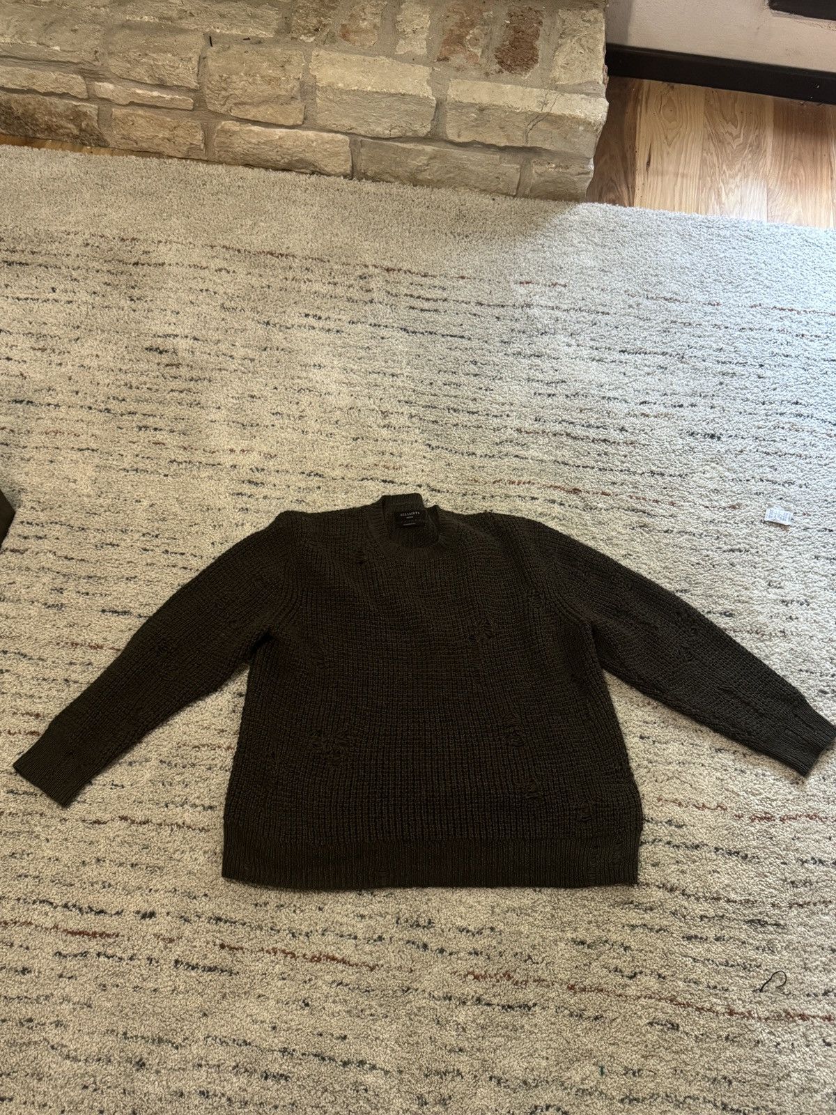 Allsaints Allsaints Oversized Distressed Sweater Size US M / EU 48-50 / 2 - 1 Thumbnail