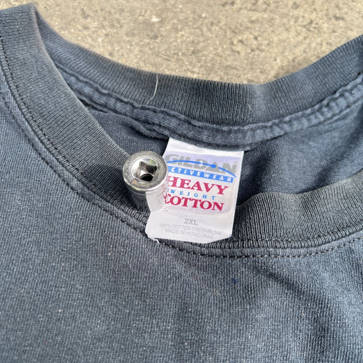 Vintage Vintage Y2K THE DIVINITY CODE Jesus God Holy Bible Faded 2XL Size US XXL / EU 58 / 5 - 7 Thumbnail