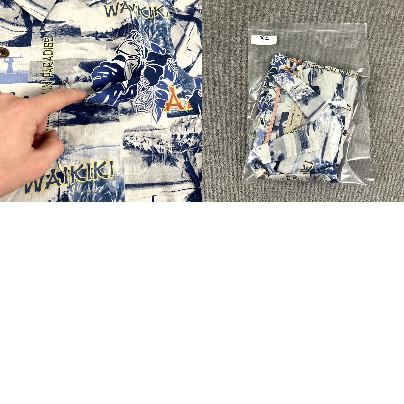 Tommy Bahama Tommy Bahama Shirt Mens 2XL Blue Floral Silk Hawaiian Aloha Resort Button Up Size US XXL / EU 58 / 5 - 8 Thumbnail