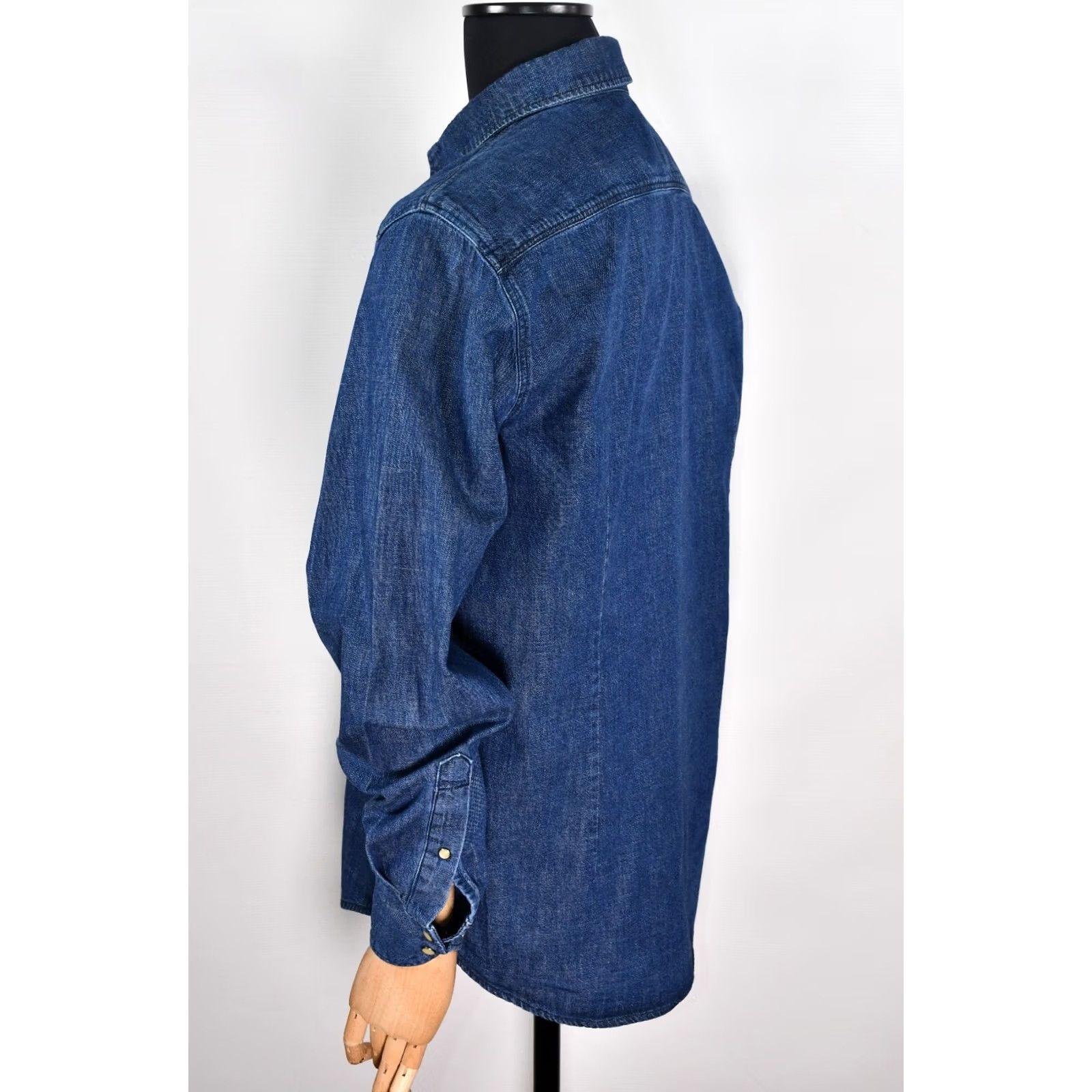 G-Star G-Star 3301 Slim Shirt Denim Button-Up XL Men's Blue Cotton Denim Shirt XL Size US XL / EU 56 / 4 - 7 Thumbnail