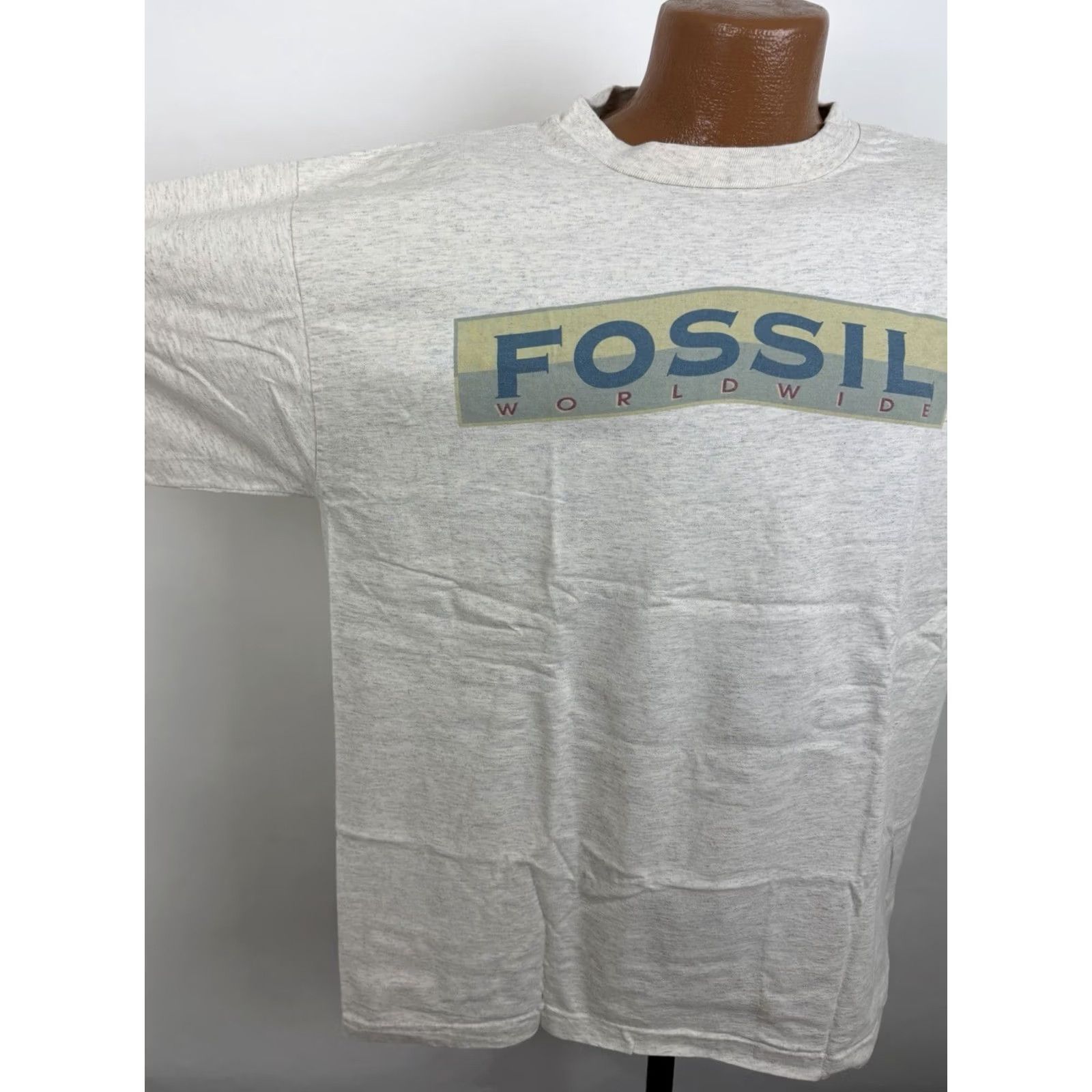 Fossil VINTAGE Fossil Shirt Mens XL 90s Cotton Grunge T-shirt Size US XL / EU 56 / 4 - 5 Thumbnail