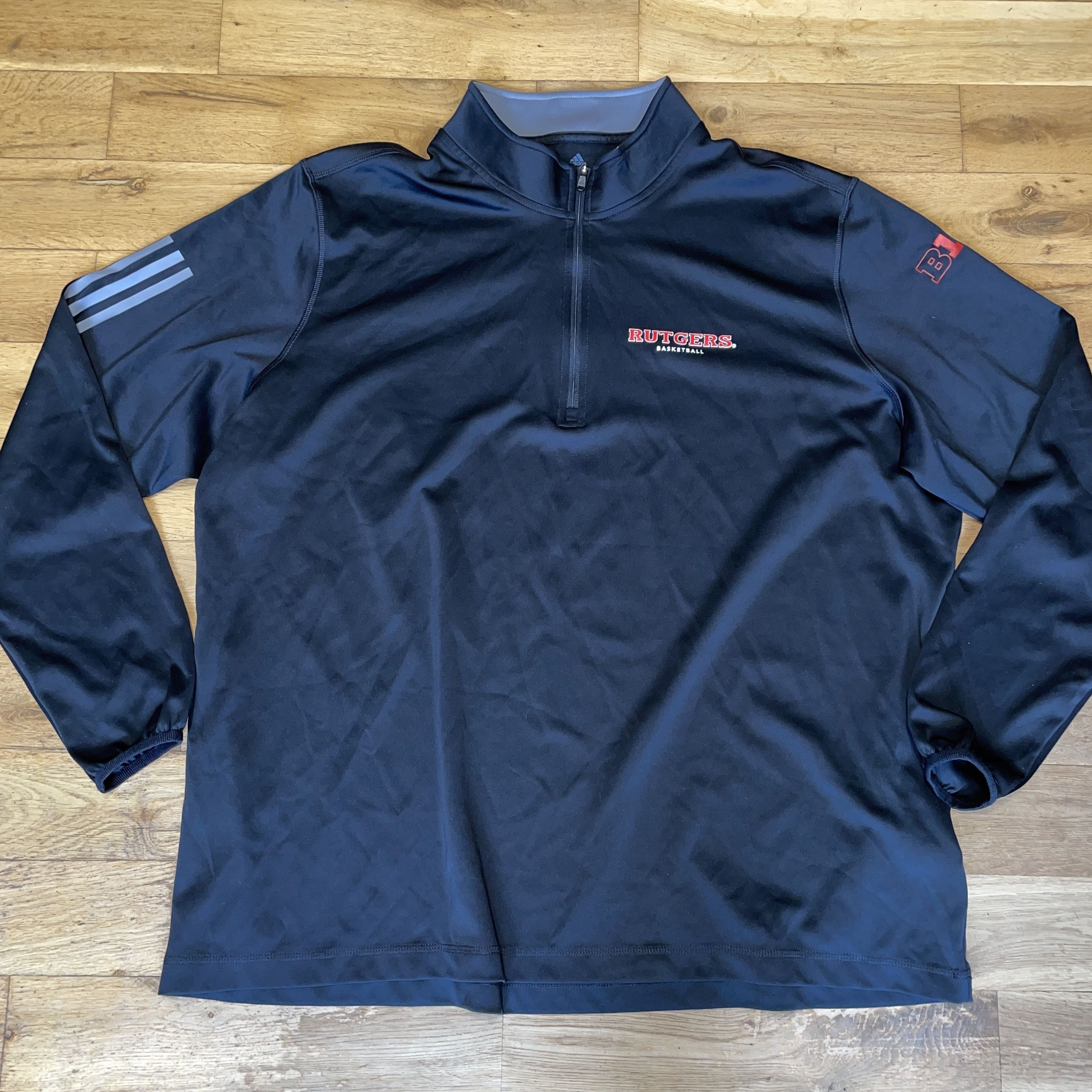 Adidas × NCAA Adidas Rutgers Basketball Ncaa Men's Sweatshirt Size 3 Xl Size US XXL / EU 58 / 5 - 1 Thumbnail