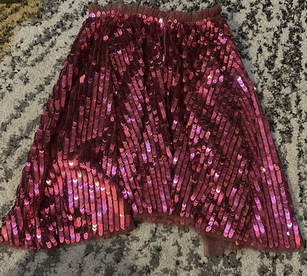 Other NEEDLE & THREAD Scarlett Sequin Cape In Red Size M/L Size L / US 10 / IT 46 - 7 Thumbnail
