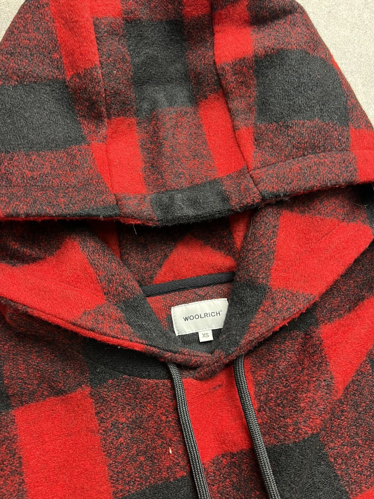 Woolrich Woolen Mills Woolrich checked wool hoodie Size US XS / EU 42 / 0 - 5 Thumbnail