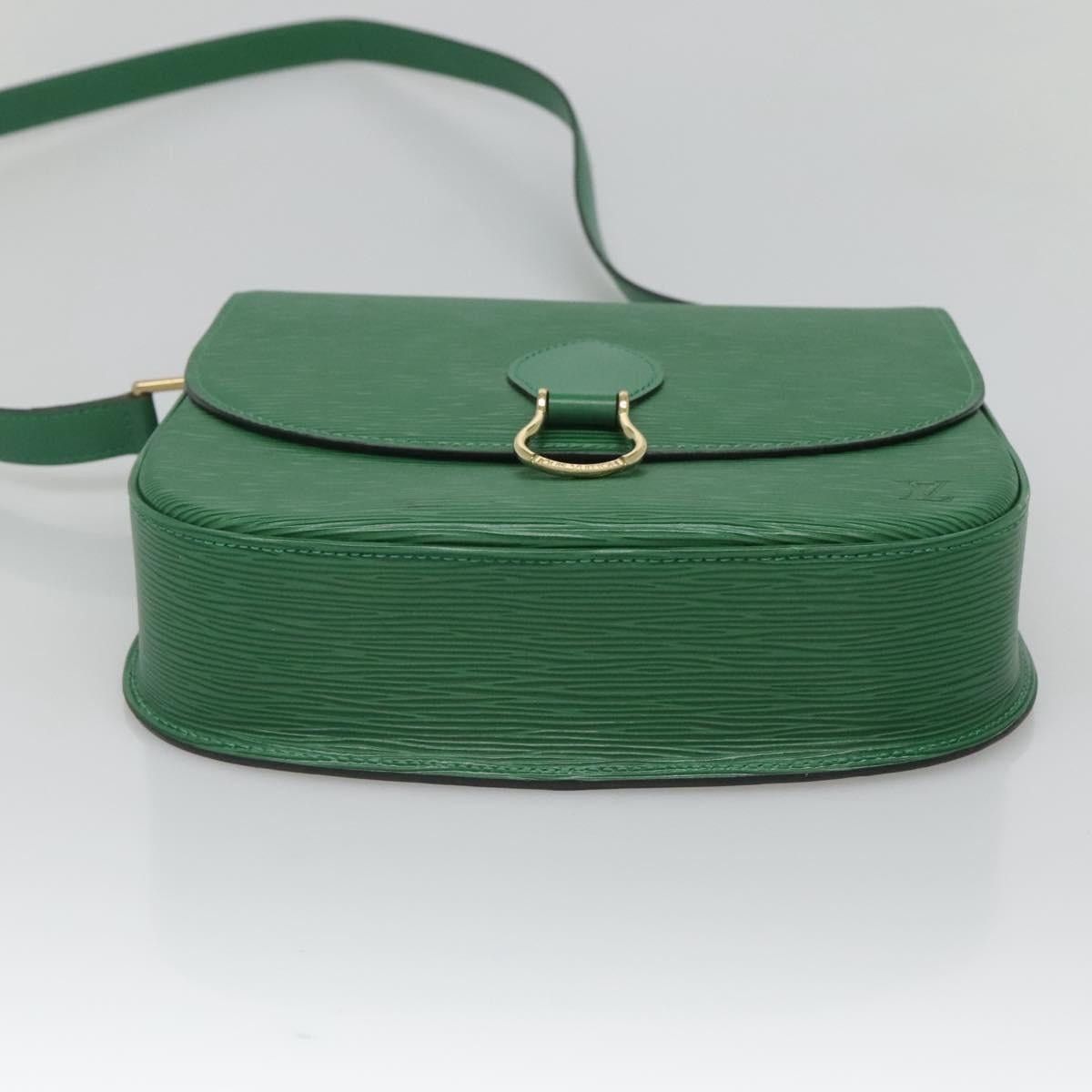 Louis Vuitton LOUIS VUITTON Epi Saint Cloud GM Shoulder Bag Green M52194 Size ONE SIZE - 5 Thumbnail
