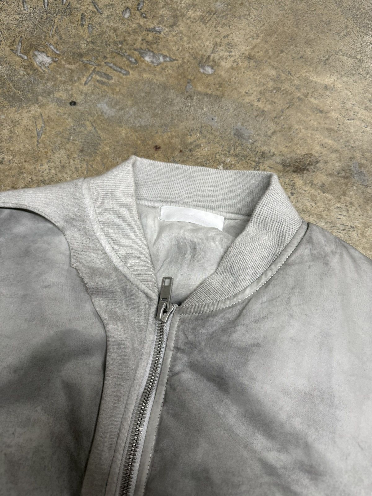Alexander Digenova Grey Cutout Bomber