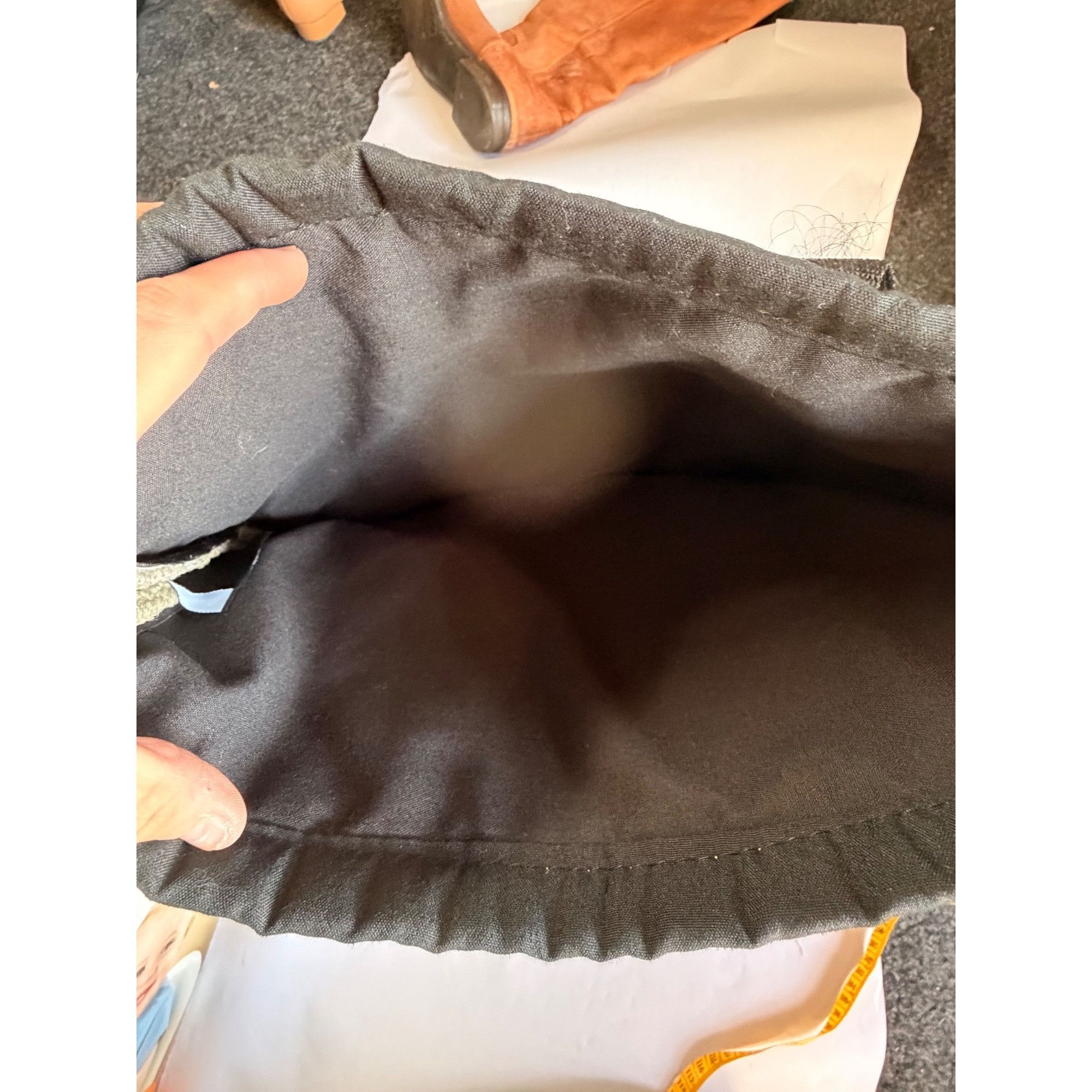 Other Eco-Friendly Interface Tote Bag W/ Black Straps & Textured W Size ONE SIZE - 2 Thumbnail