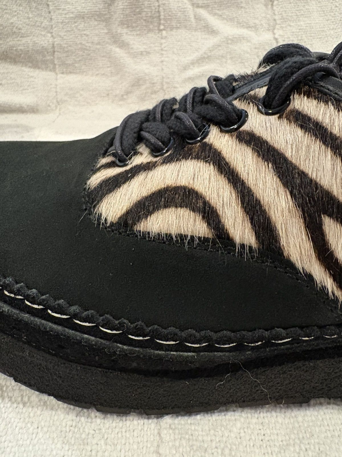 Sacai Sacai Zebra Haircalf Leather Vibram Sole Made in Japan Size US 9.5 / EU 42-43 - 8 Thumbnail