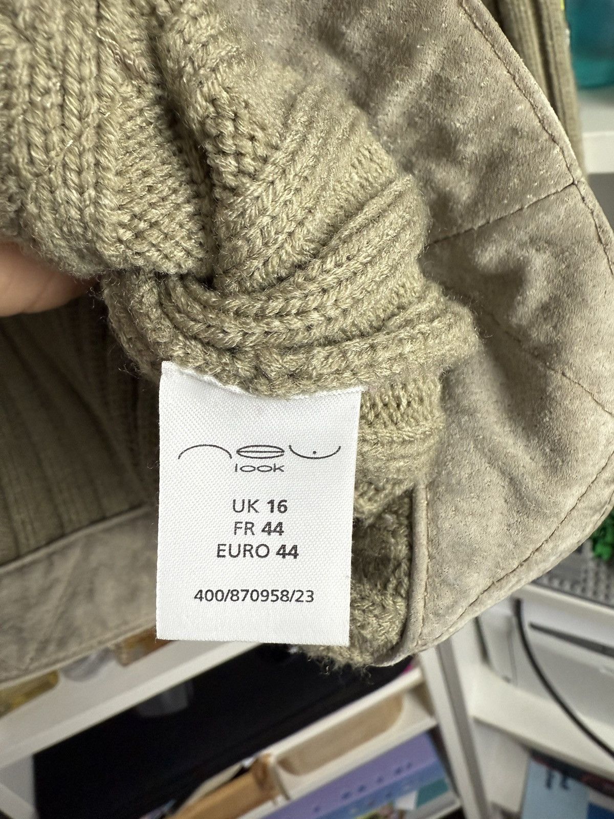 Japanese Brand Vintage y2k zip army ribbed sweater M military archive grunge Size US M / EU 48-50 / 2 - 9 Thumbnail
