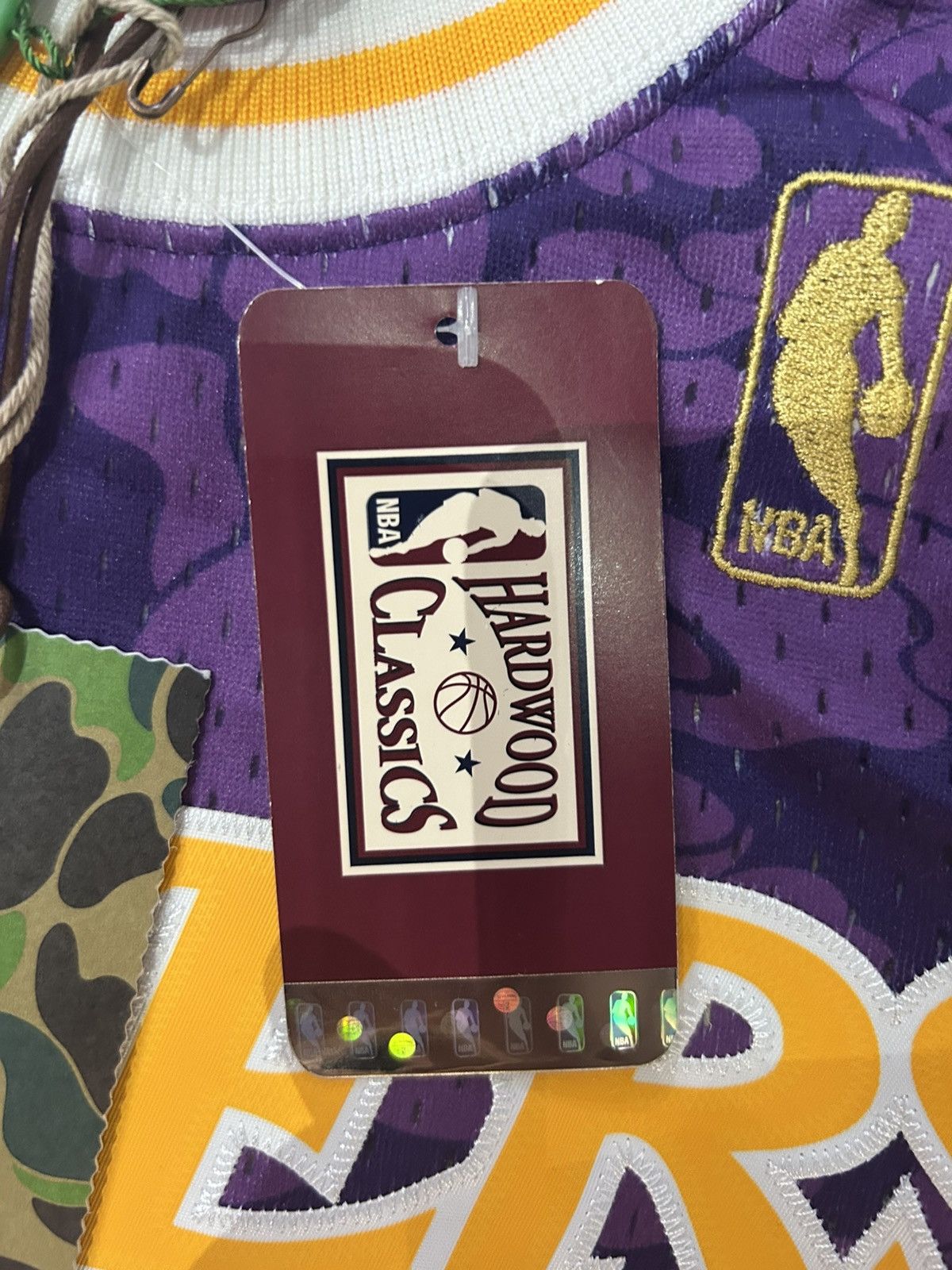 Bape × Mitchell & Ness × NBA Bape Laker Jersey Size US M / EU 48-50 / 2 - 9 Thumbnail