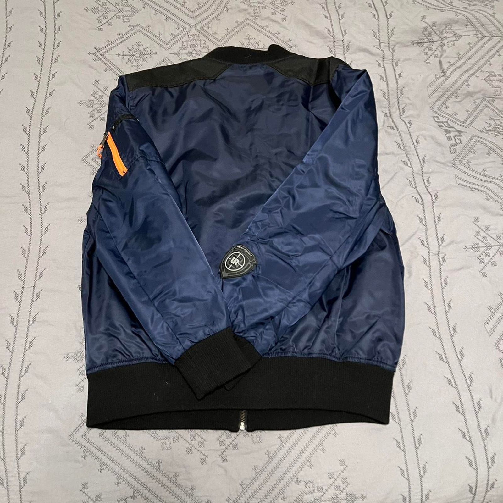 Urban Republic Urban Republic Navy Blue Bombers Jacket Large Size US L / EU 52-54 / 3 - 2 Thumbnail