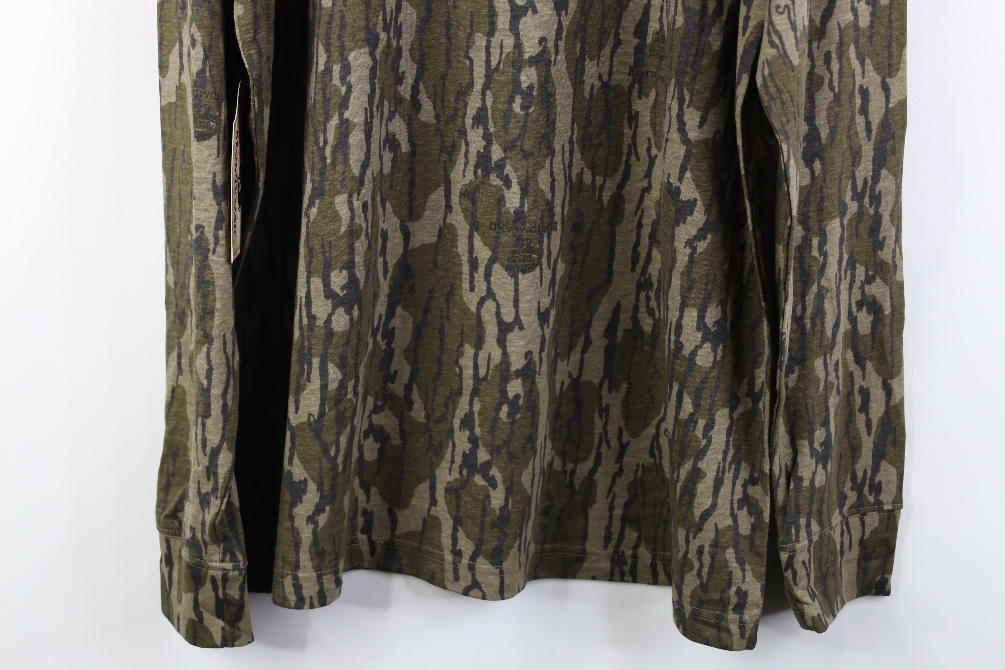 Vintage Deadstock Vintage Y2K Streetwear Mossy Long Sleeve T-Shirt Size US XL / EU 56 / 4 - 11 Thumbnail