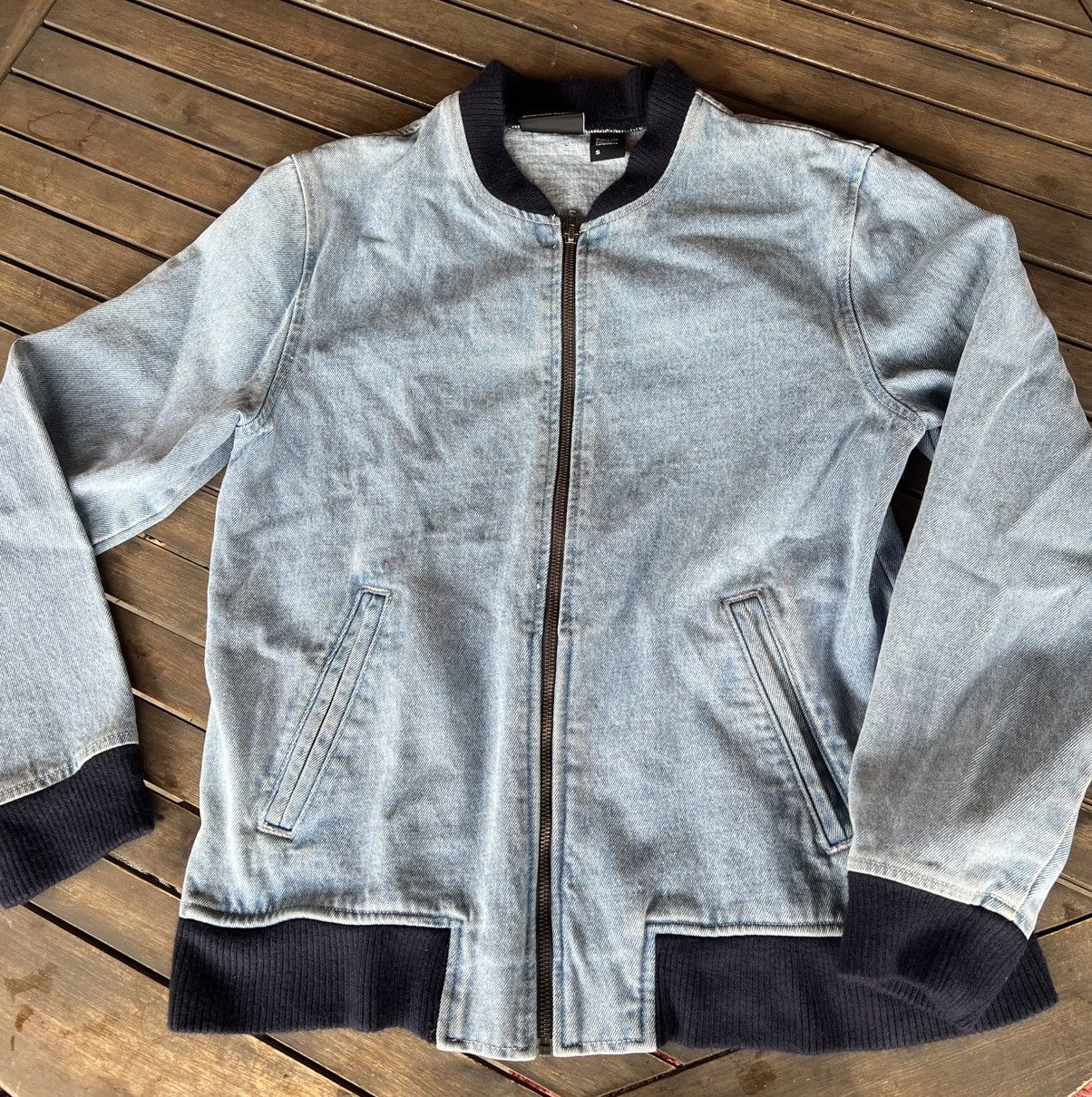 American Apparel American Apparel light blue varsity jacket S Size US S / EU 44-46 / 1 - 5 Thumbnail