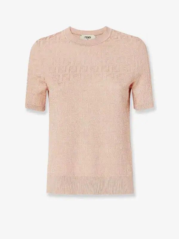 Fendi o1s1wg110426 Jumper in Pink Size XL / US 12-14 / IT 48-50 - 1 Thumbnail