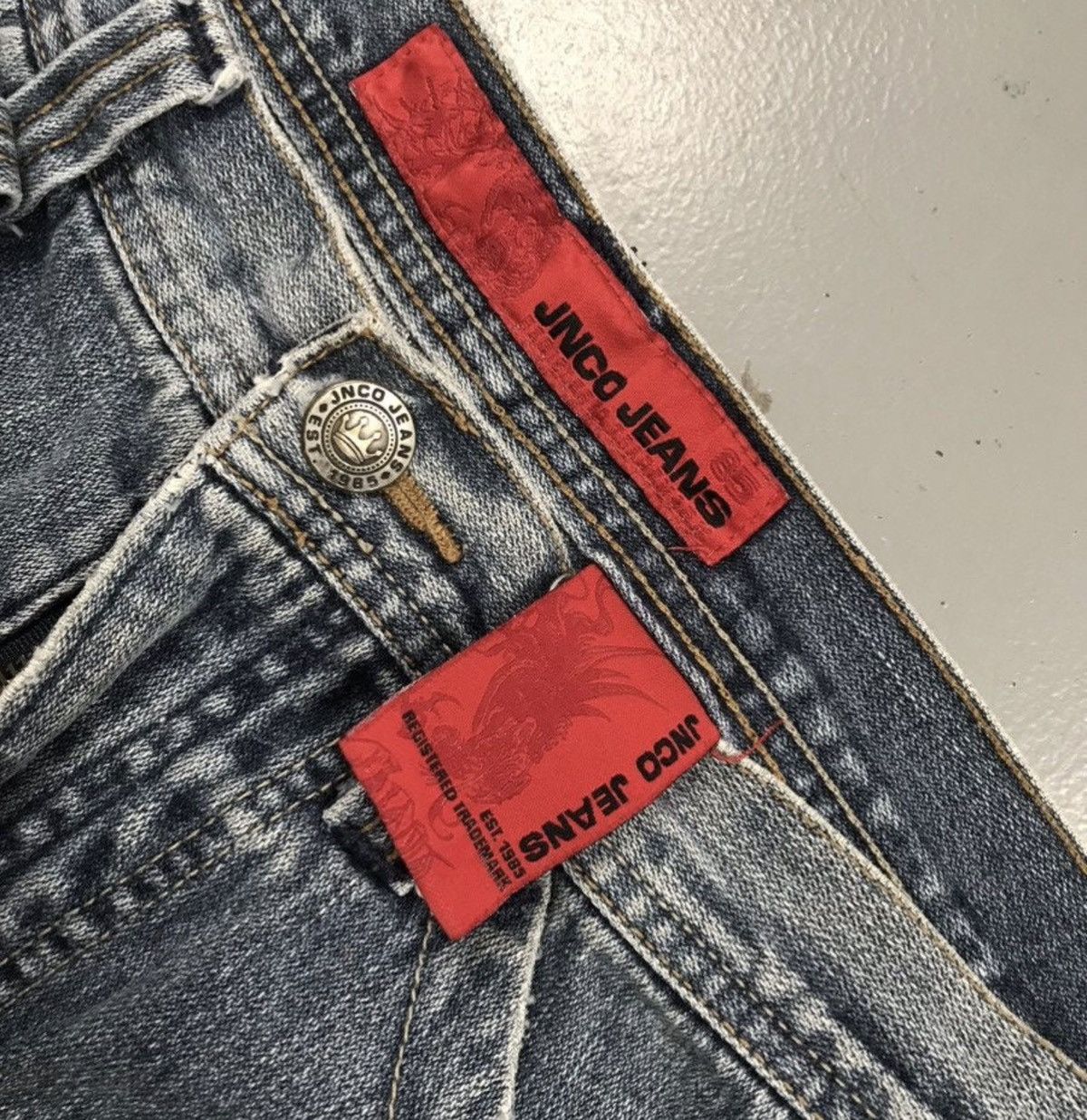 JNCO Vintage jnco crown denim Size US 33 - 5 Thumbnail