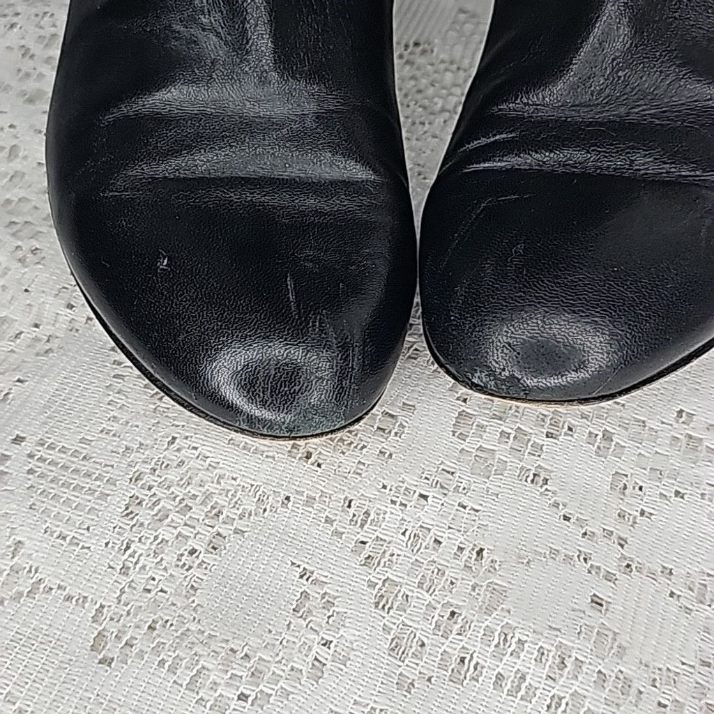 AGL AGL Attilio Giusti black leather knee high riding boots 6.5 Size US 6.5 / IT 36.5 - 3 Thumbnail