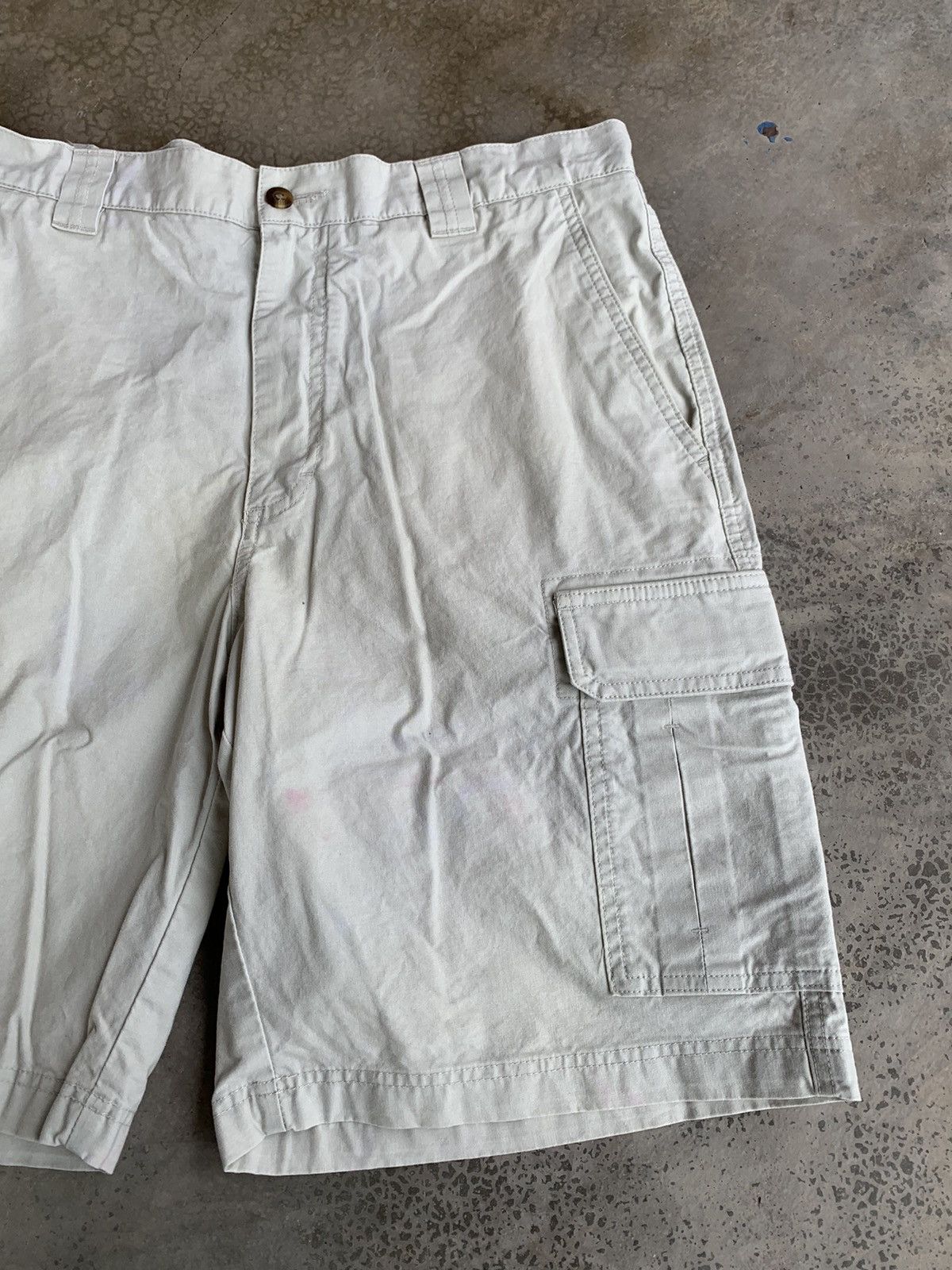 L.L. Bean 🔥 LL Bean Multipocket Cargo Short Pants Size US 33 - 4 Thumbnail