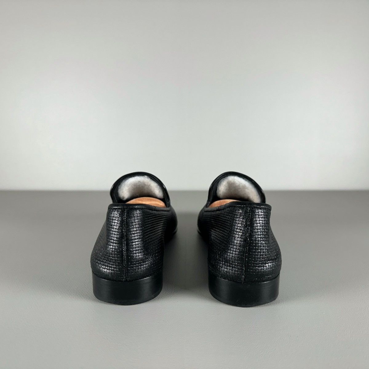 Giuseppe Zanotti Giuseppe Zanotti Italian Patent Black Leather Flat Loafers Size US 9.5 / IT 39.5 - 5 Thumbnail