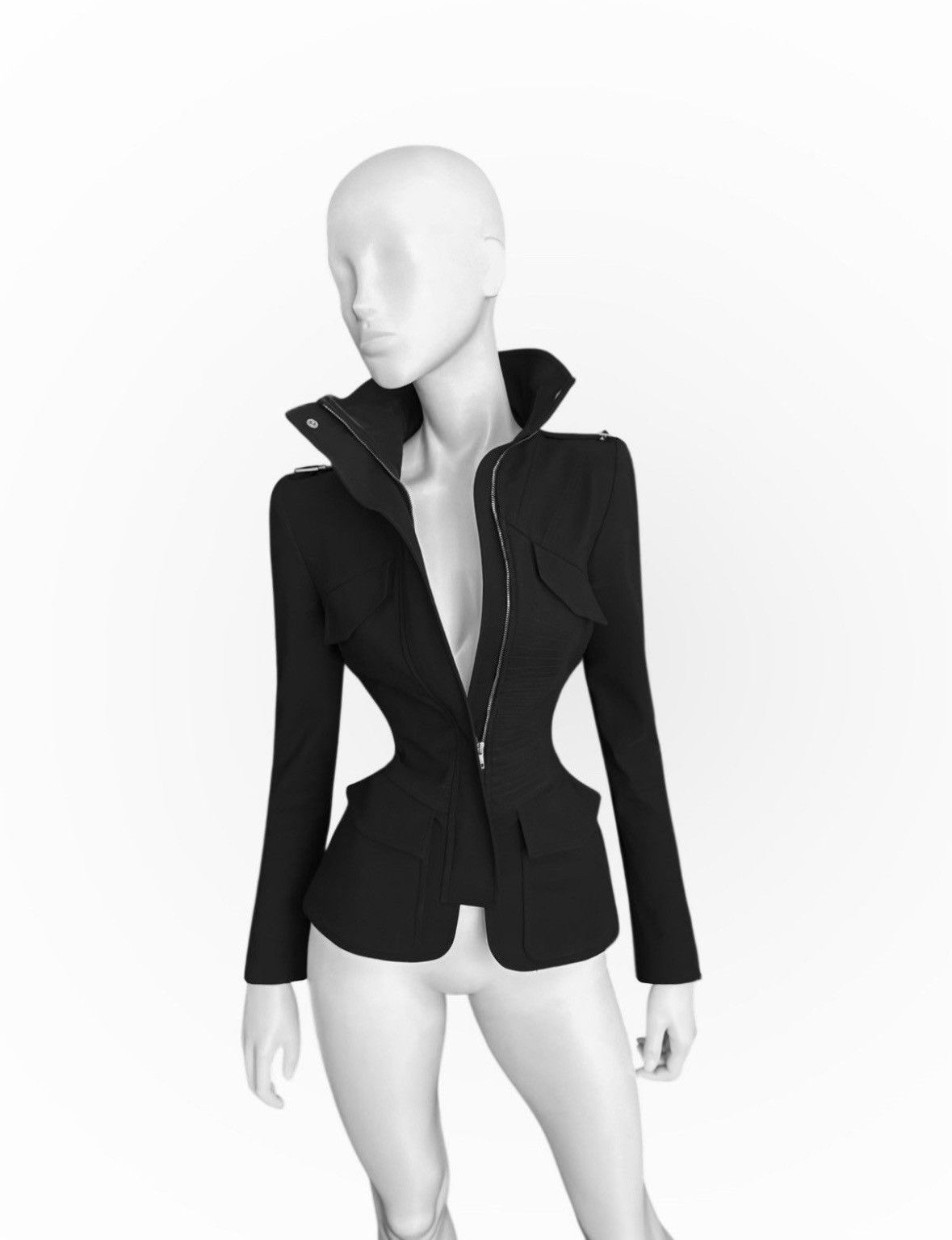 Gucci Gucci by Tom Ford F/W 2003 Runway Jacket Size S / US 4 / IT 40 - 5 Thumbnail