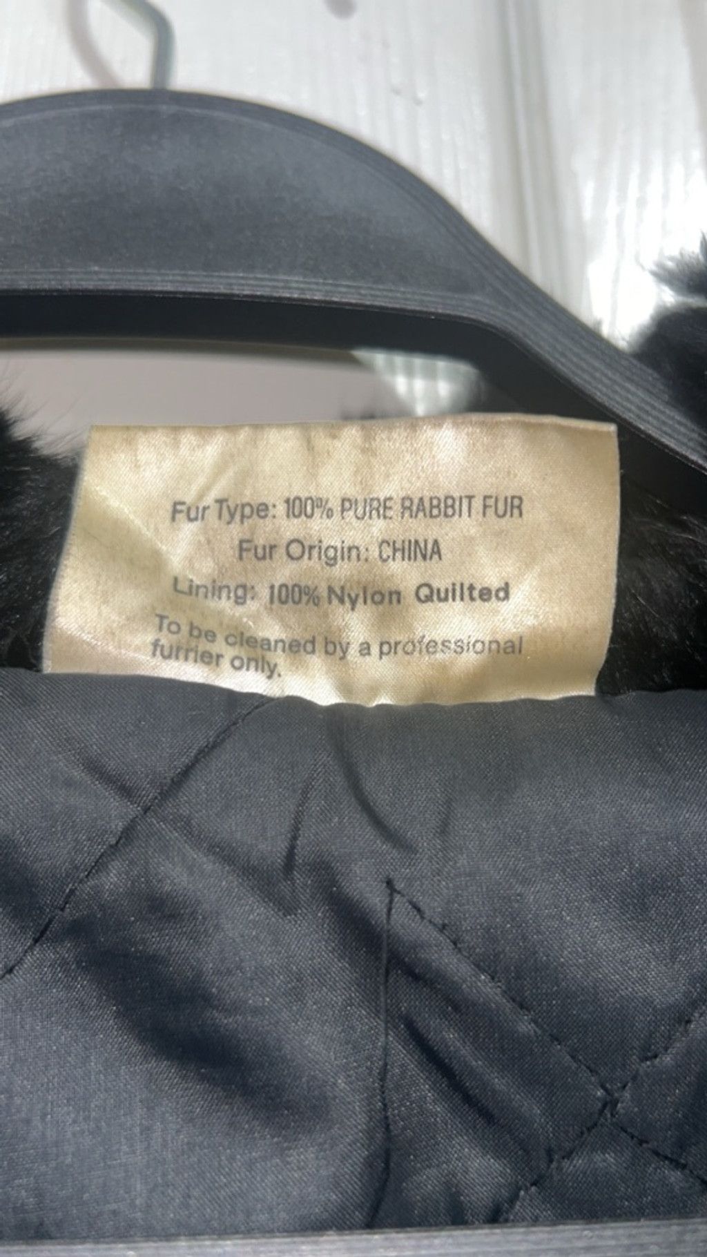 Other Women's Vintage Somerset Furs Black Rabbit Fur Coat M Size M / US 6-8 / IT 42-44 - 8 Thumbnail